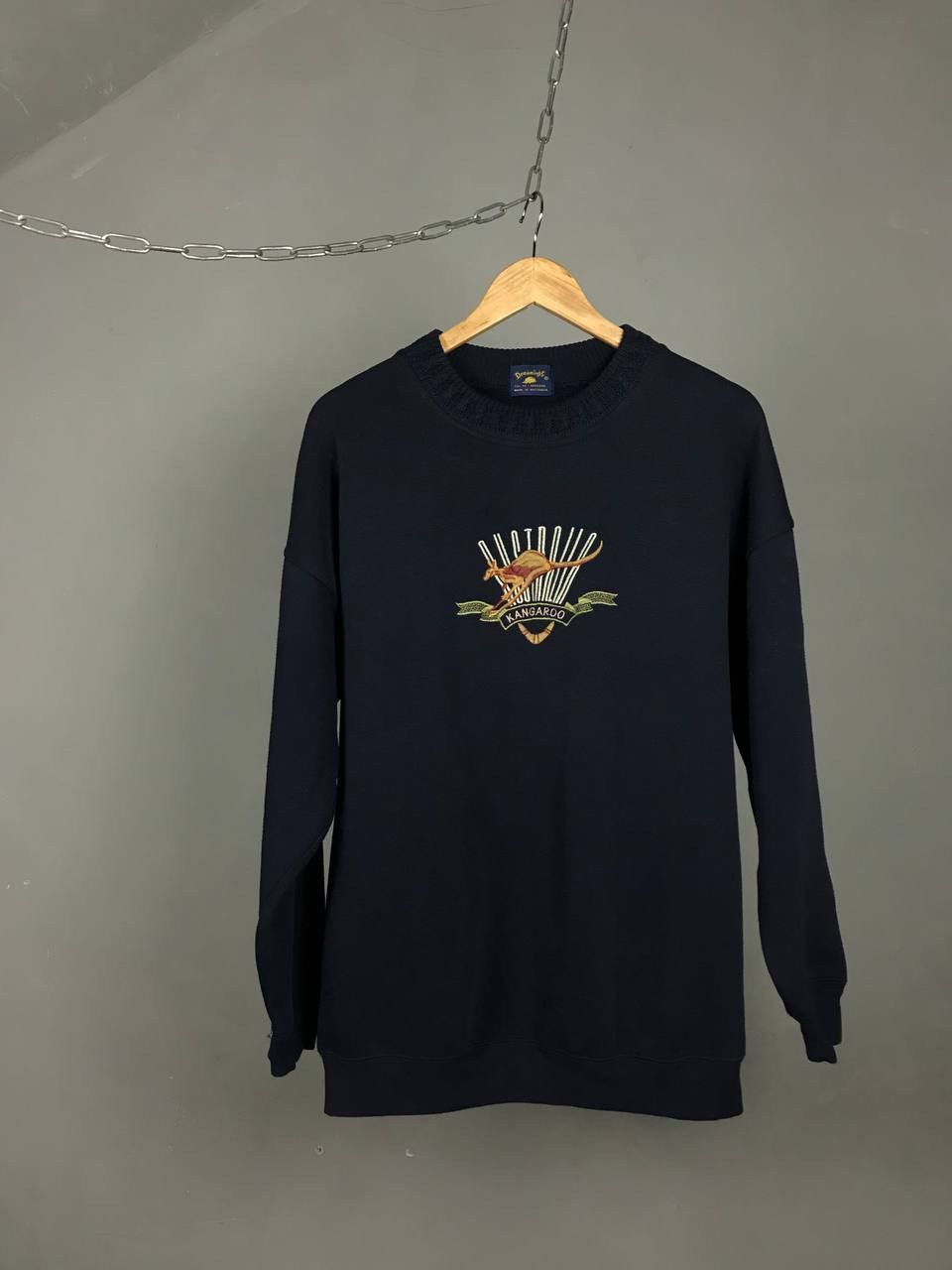 Man Made In Australia × Vintage Australia Kangaroo vintage made in Australia sweater Size US XL / EU 56 / 4 - 1 Thumbnail