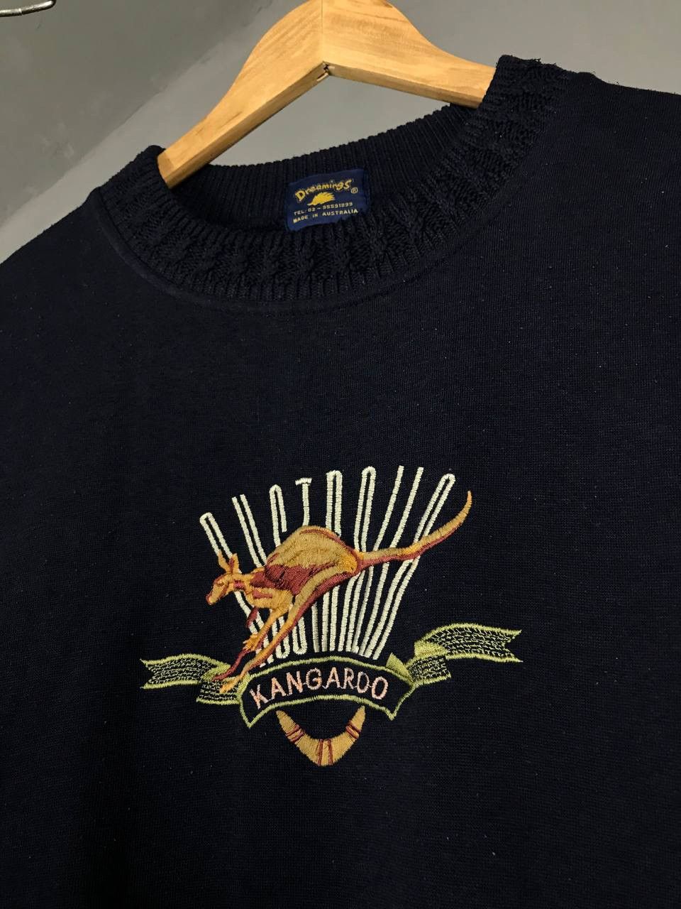 Man Made In Australia × Vintage Australia Kangaroo vintage made in Australia sweater Size US XL / EU 56 / 4 - 3 Thumbnail