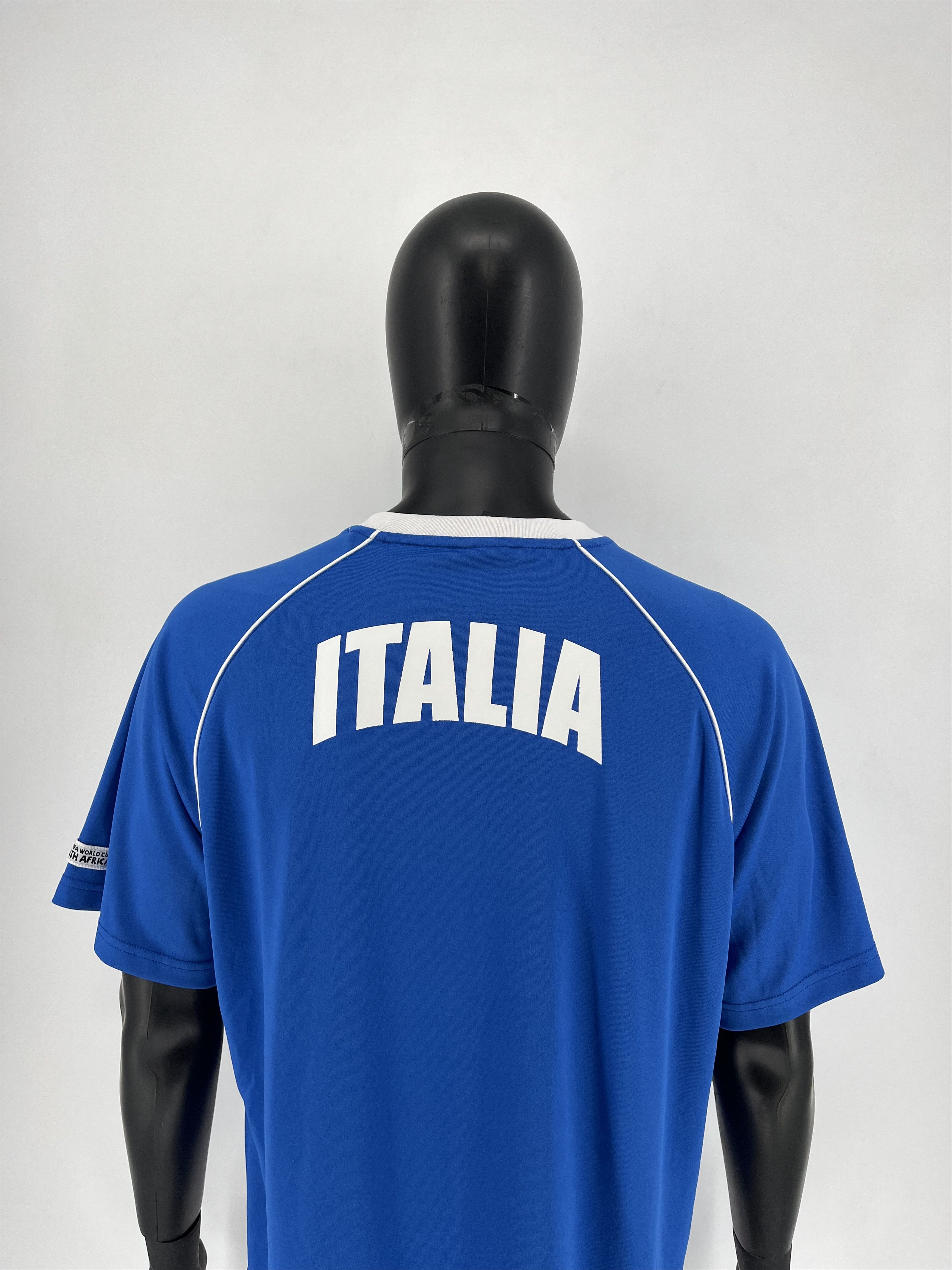 Vintage South Africa Fifa World Cup Soccer Tee 2010 ITALIA Size US XL / EU 56 / 4 - 10 Thumbnail