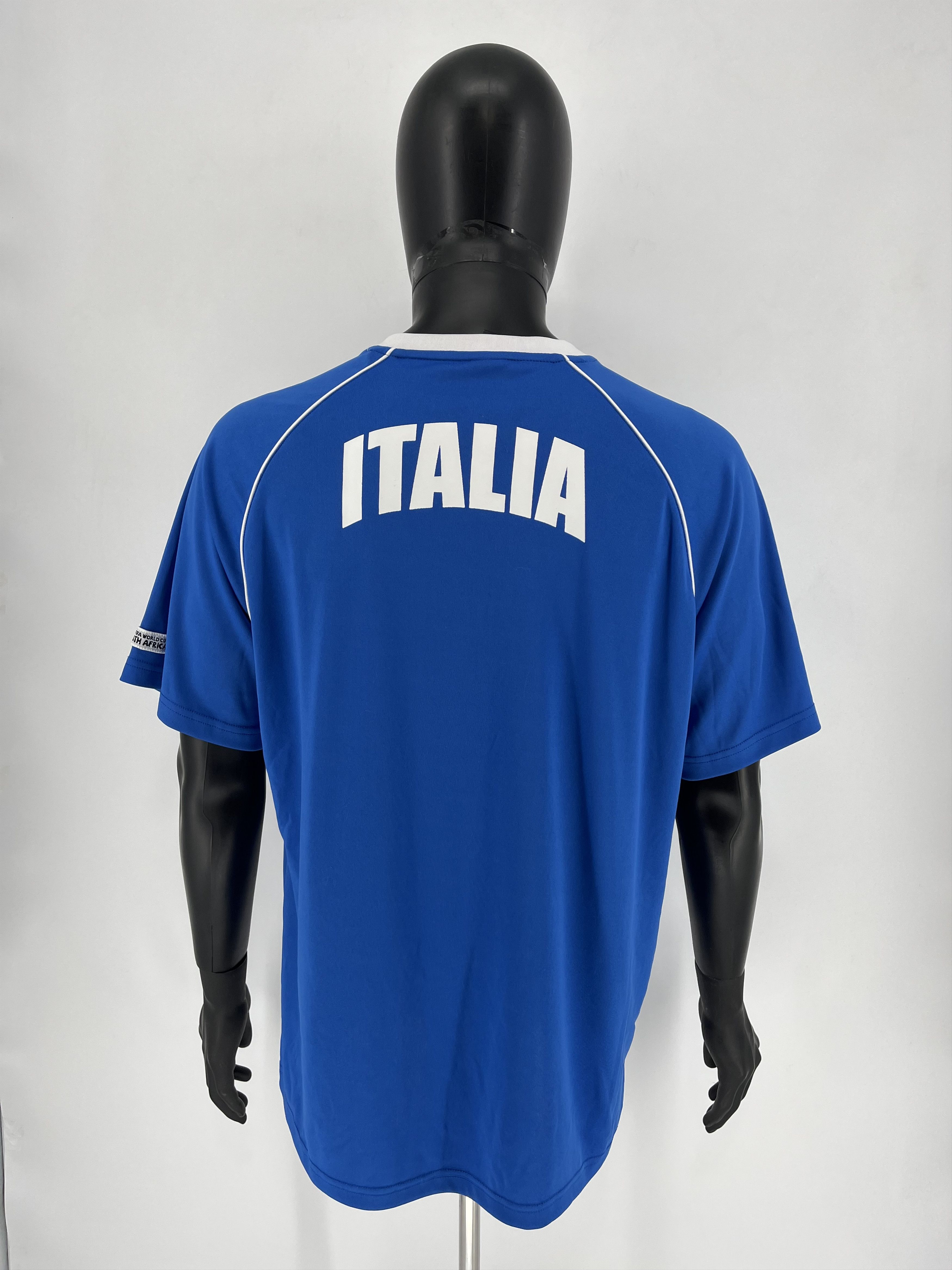 Vintage South Africa Fifa World Cup Soccer Tee 2010 ITALIA Size US XL / EU 56 / 4 - 9 Thumbnail