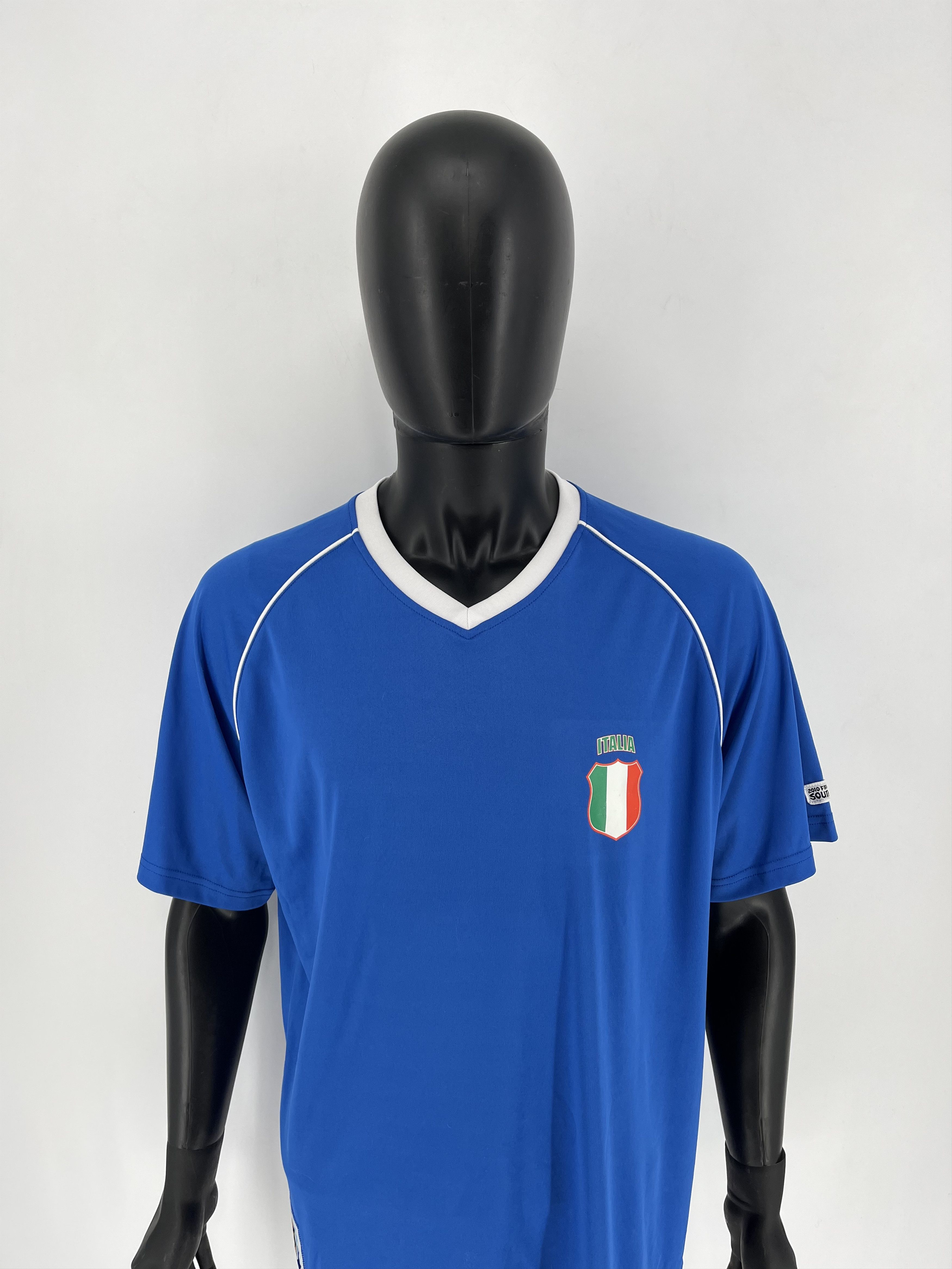 Vintage South Africa Fifa World Cup Soccer Tee 2010 ITALIA Size US XL / EU 56 / 4 - 5 Thumbnail