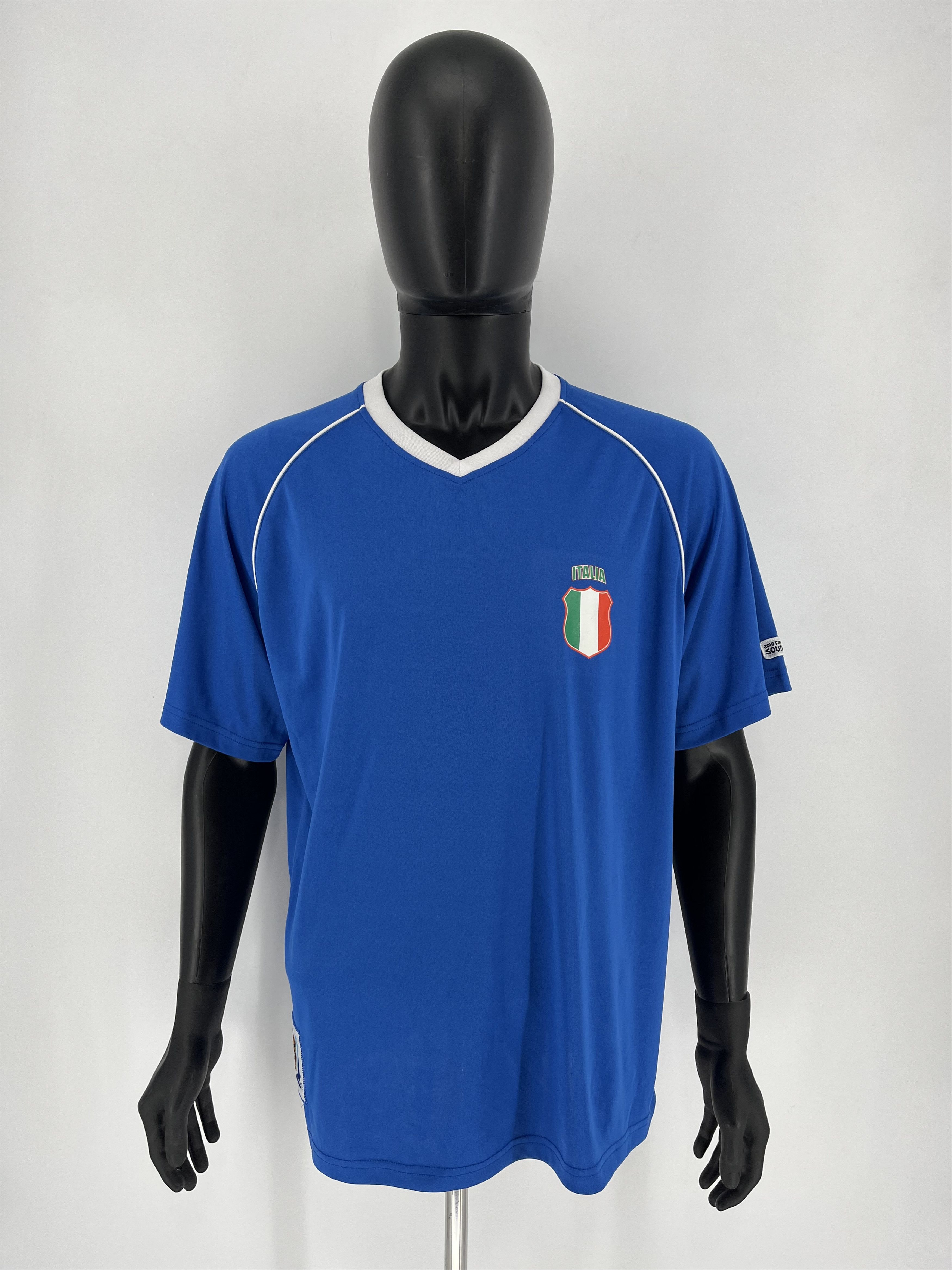 Vintage South Africa Fifa World Cup Soccer Tee 2010 ITALIA Size US XL / EU 56 / 4 - 2 Thumbnail