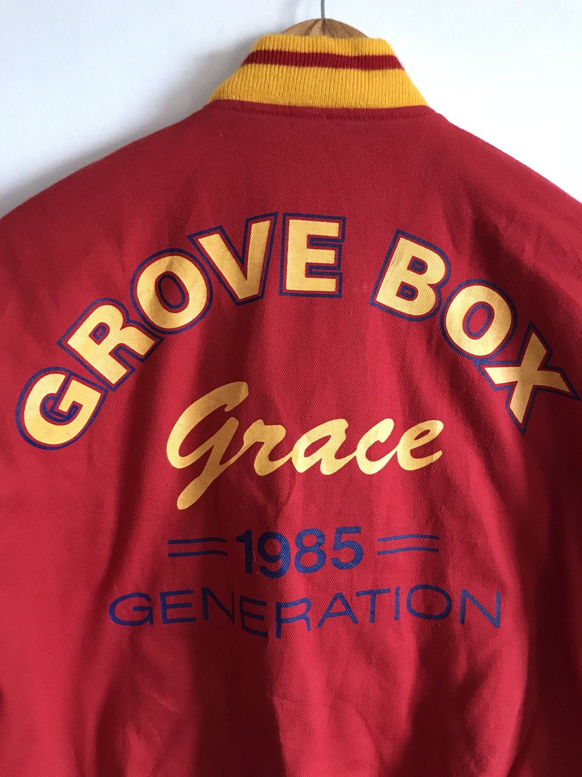 Japanese Brand × Vintage Vintage 1985 Generation Brand Grove Box Bomber Jacket Size US M / EU 48-50 / 2 - 2 Thumbnail
