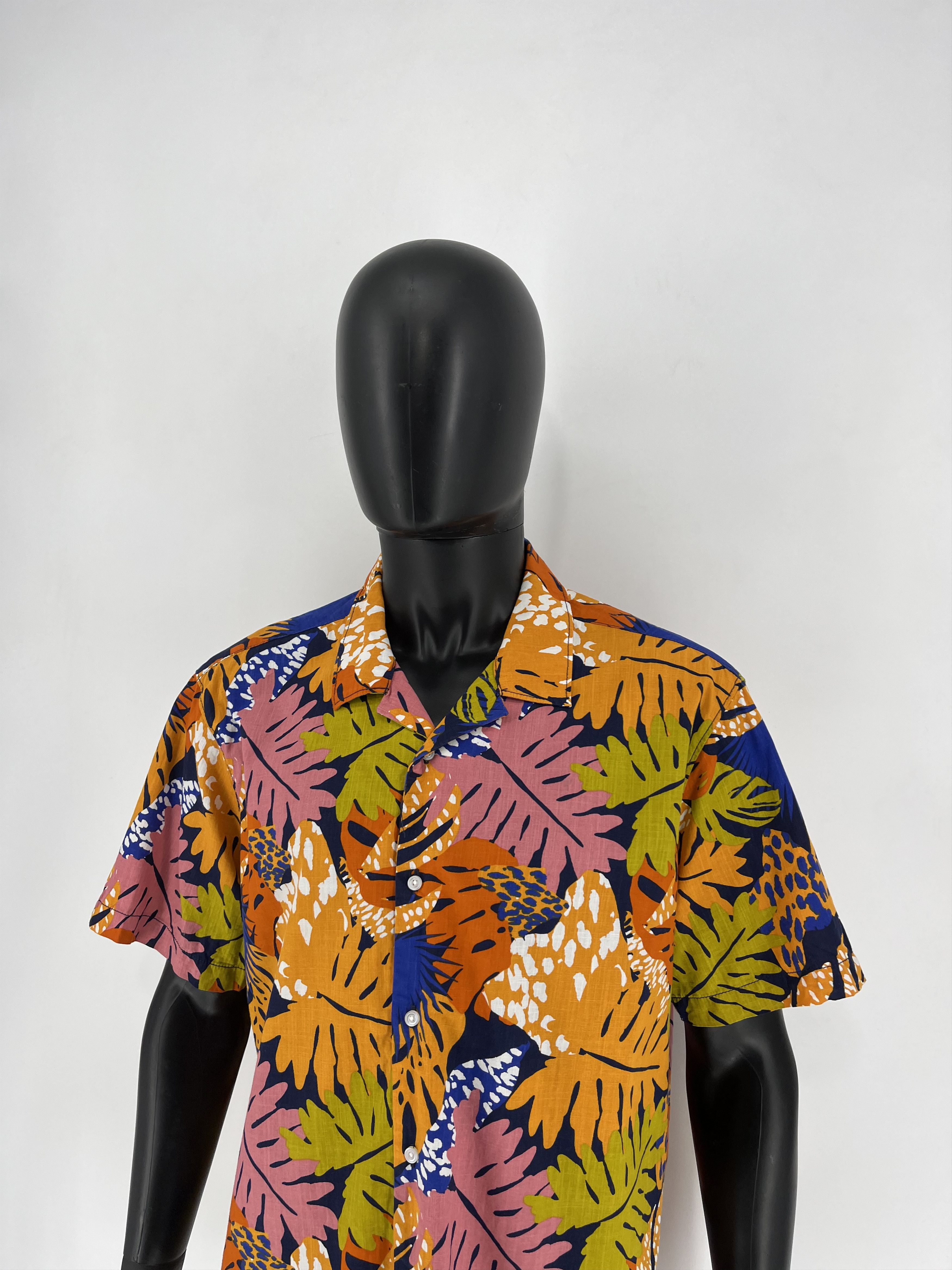 Vintage Vintage Hawaiian Company Flower Silk Shirt Size US XL / EU 56 / 4 - 4 Thumbnail