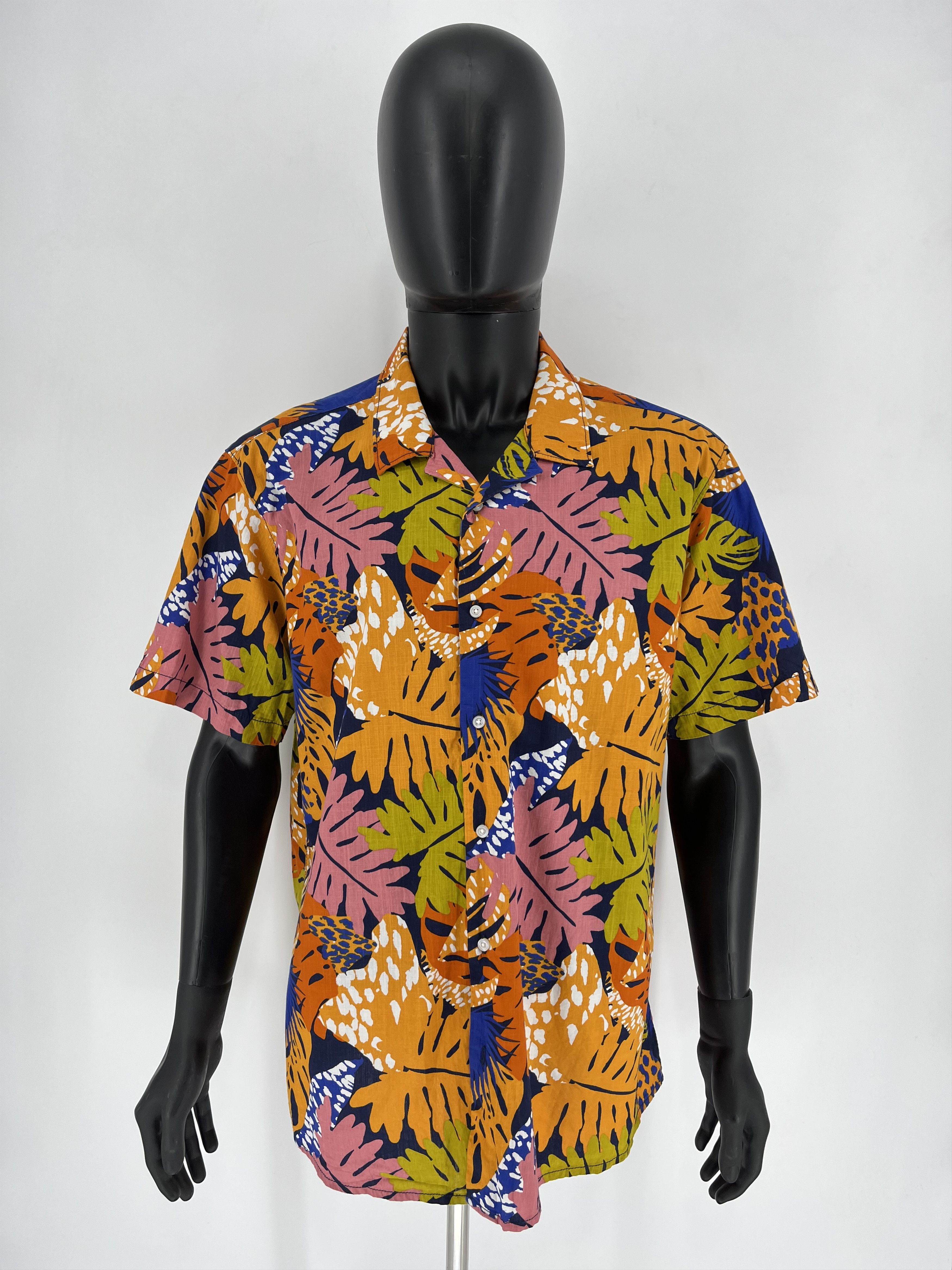 Vintage Vintage Hawaiian Company Flower Silk Shirt Size US XL / EU 56 / 4 - 2 Thumbnail