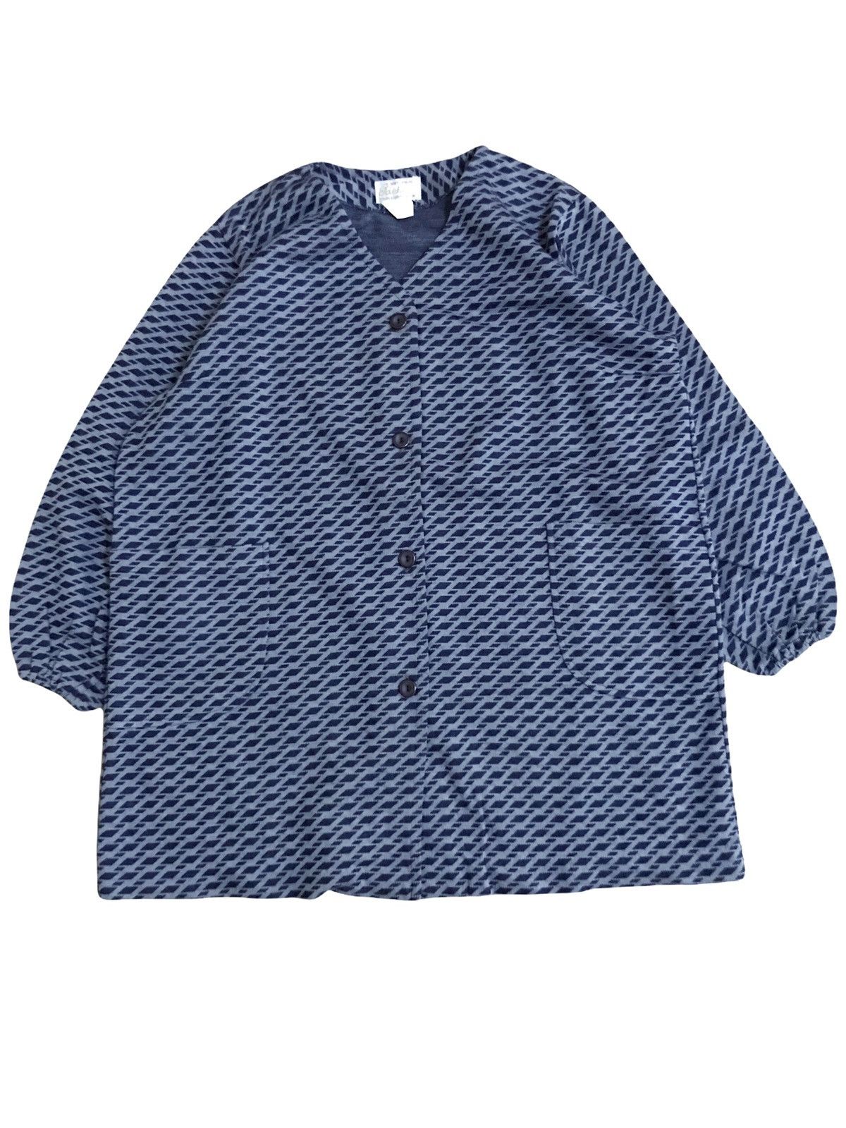 image of Komono Vintage Nice Design Kimono Light Jacket in Blue, Men's (Size Large)