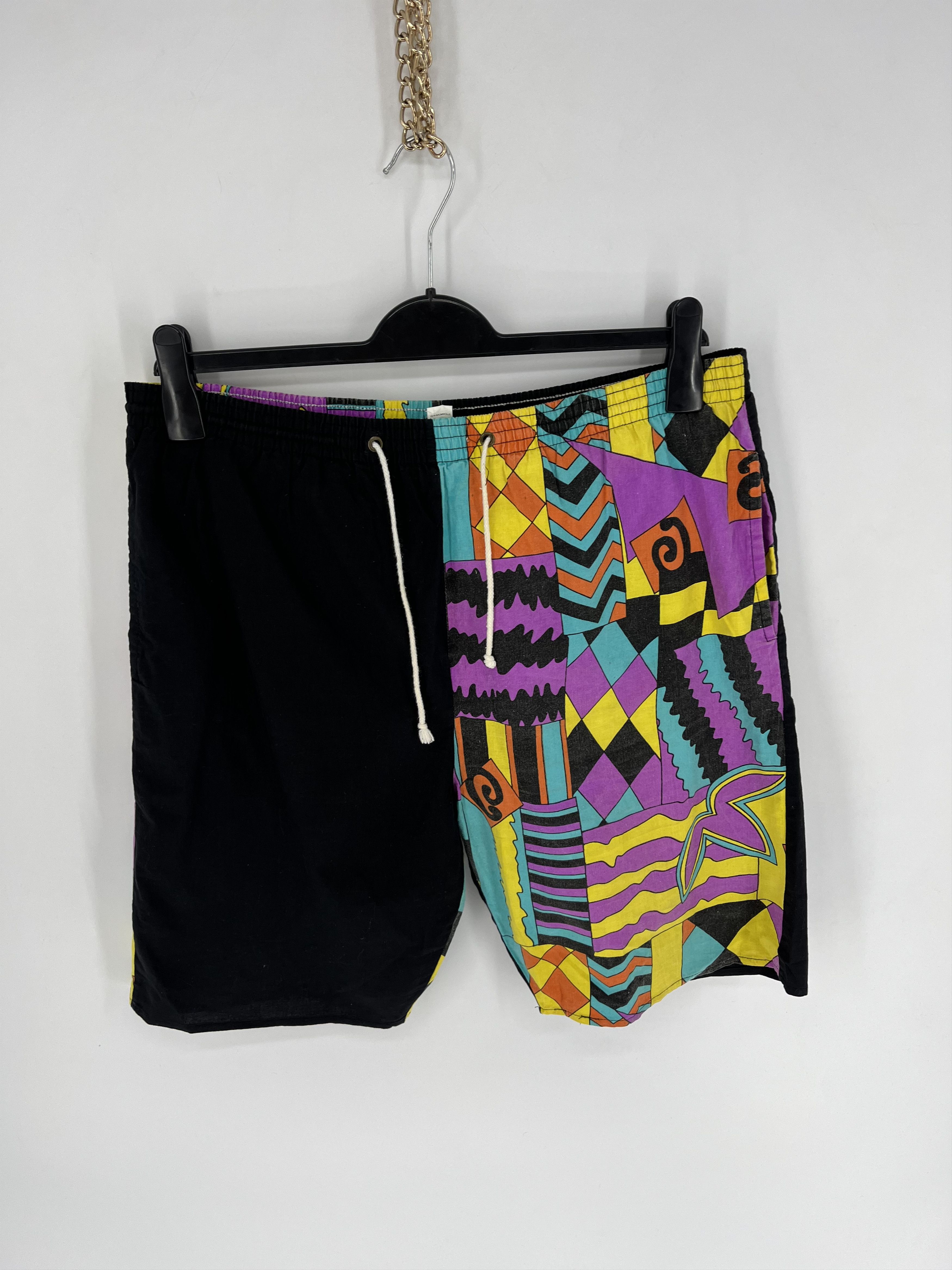 Vintage Vintage Y2K Art Streetwear Hawaiian Shorts Fashion Grailed Size US 36 / EU 52 - 4 Thumbnail