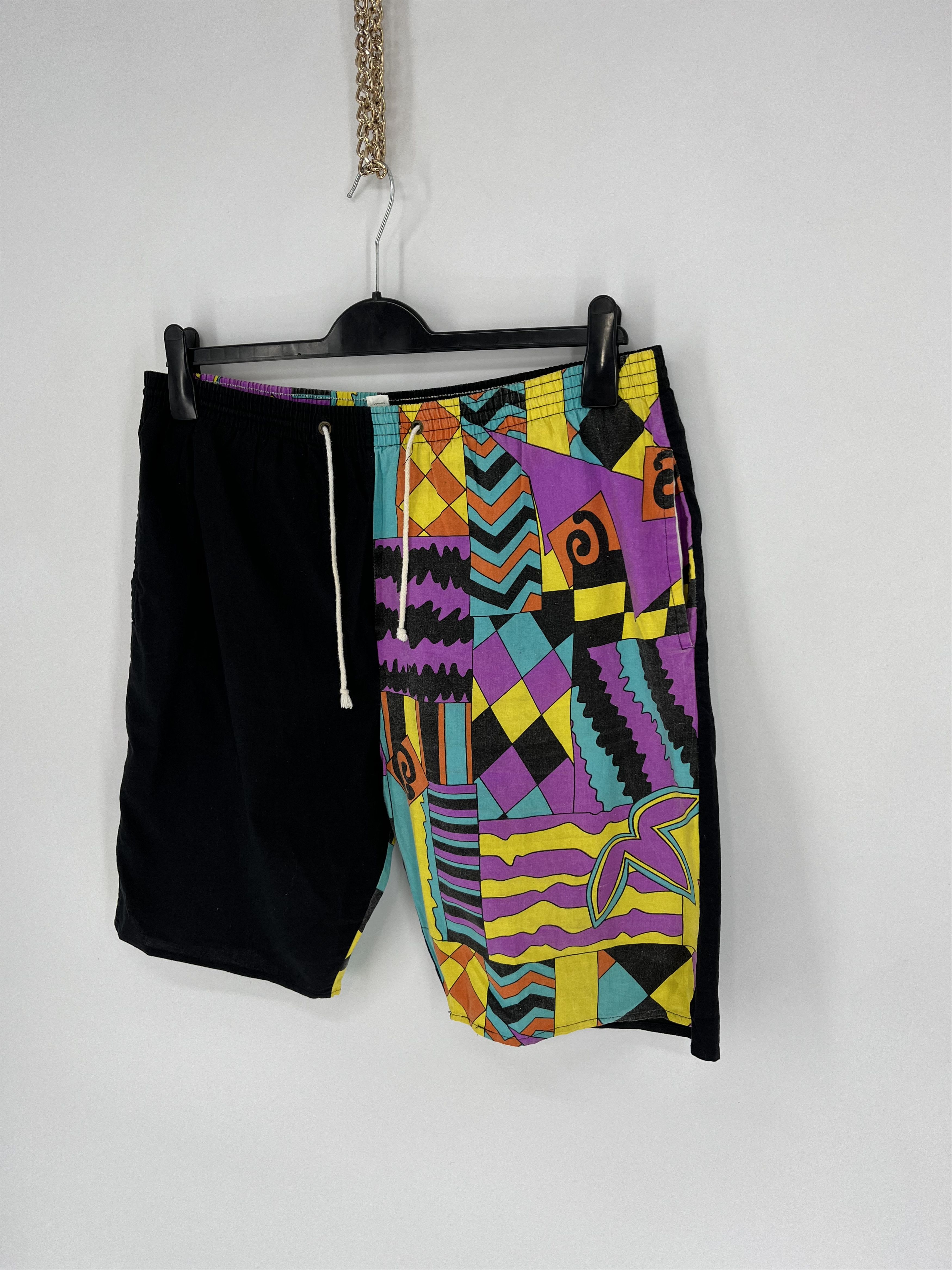 Vintage Vintage Y2K Art Streetwear Hawaiian Shorts Fashion Grailed Size US 36 / EU 52 - 3 Thumbnail