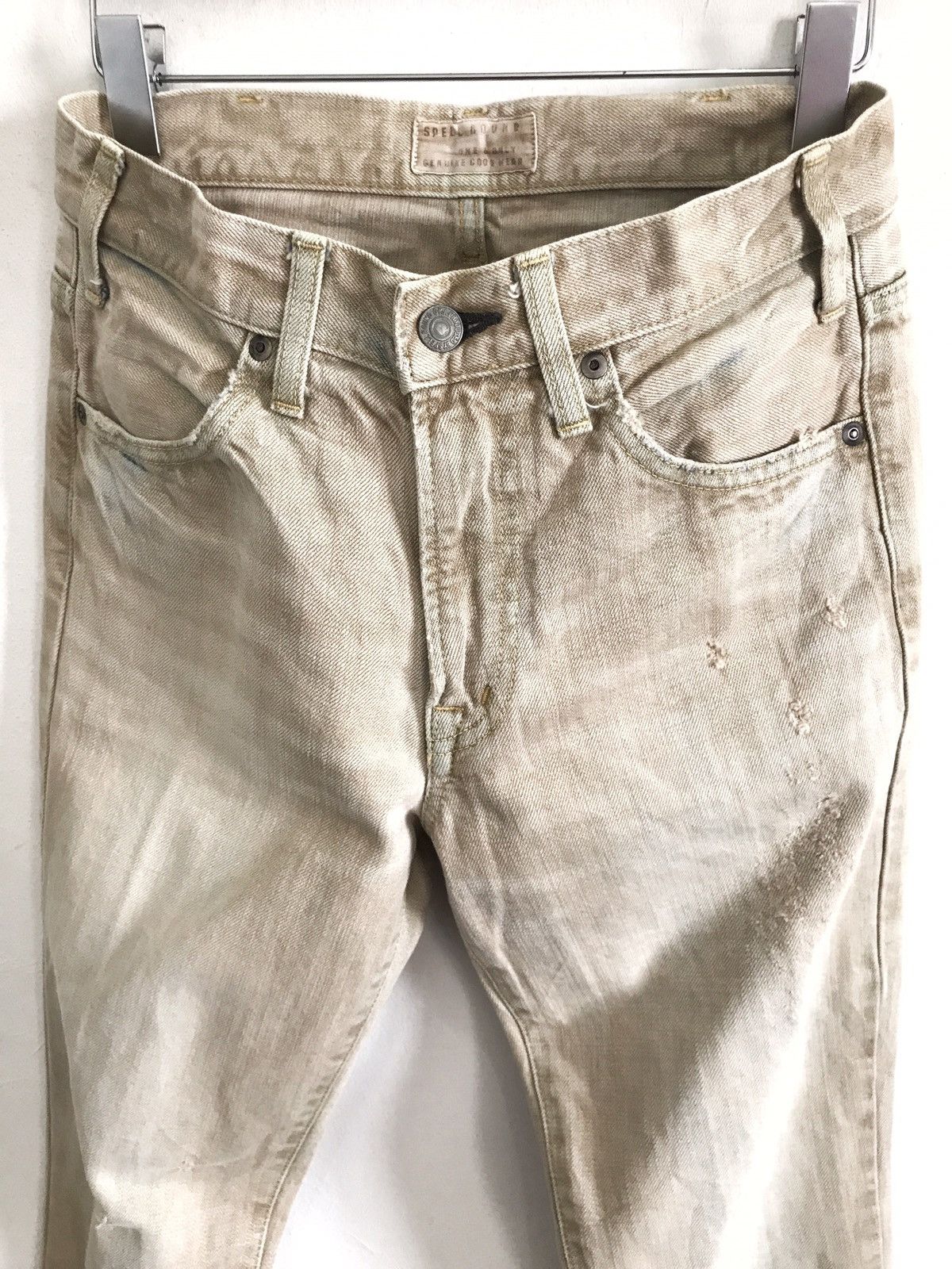 Japanese Brand × Kapital × Spellbound Japanese Brand Spellbound Made In Japan Distressed Jeans Size US 29 - 2 Thumbnail