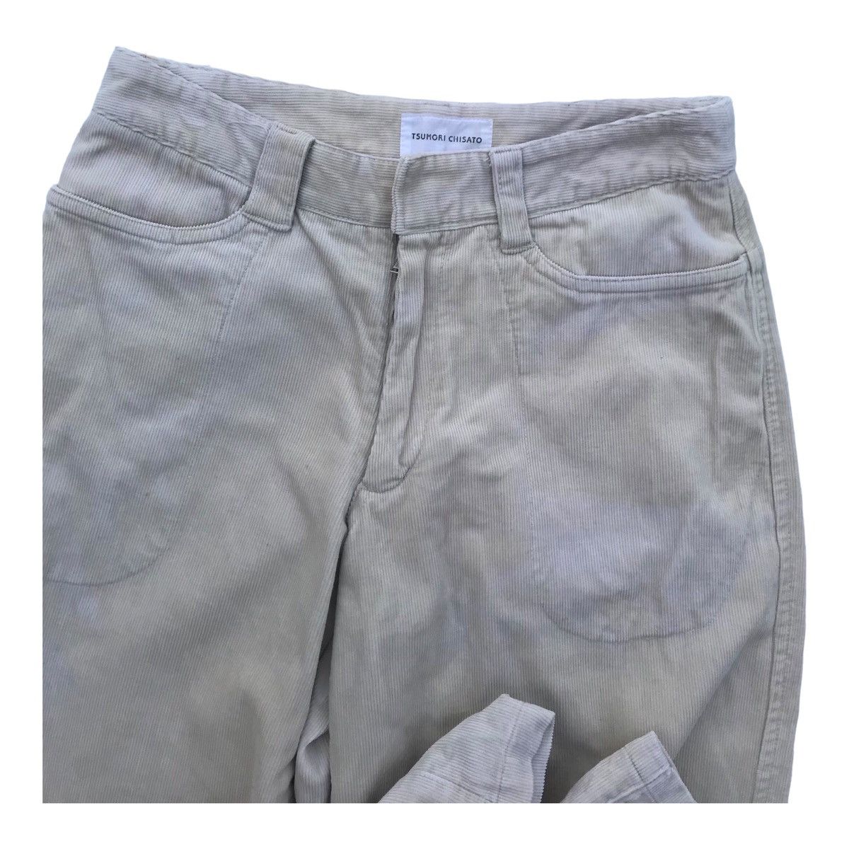 Tsumori Chisato Discolouration Tsumori Chisato Corduroy Three Quarter Pants Size 28" / US 6 / IT 42 - 7 Thumbnail