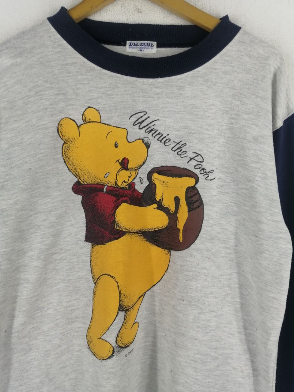 Disney × Vintage Vintage Pooh Sweatshirt Size US M / EU 48-50 / 2 - 3 Thumbnail