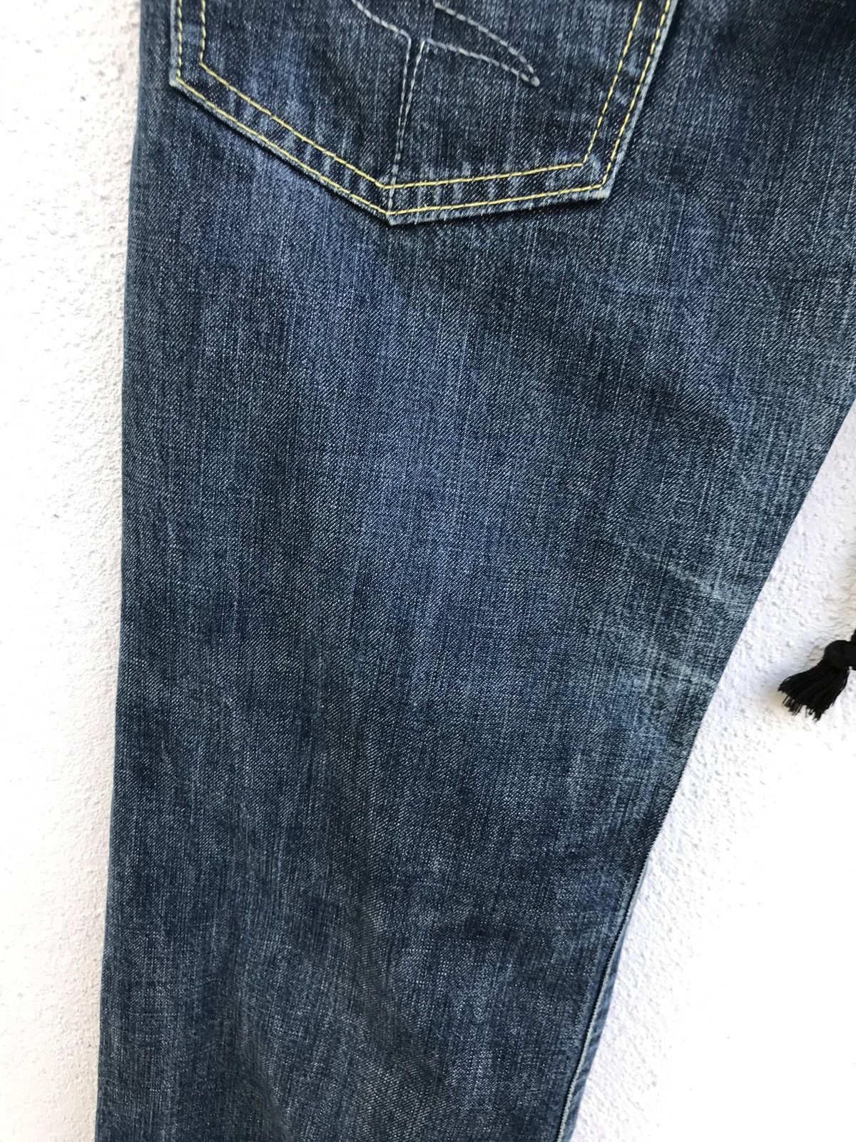Japanese Brand Japanese Brand Yen Jeans Drawstring Denim Made In Japan Size US 32 / EU 48 - 10 Thumbnail