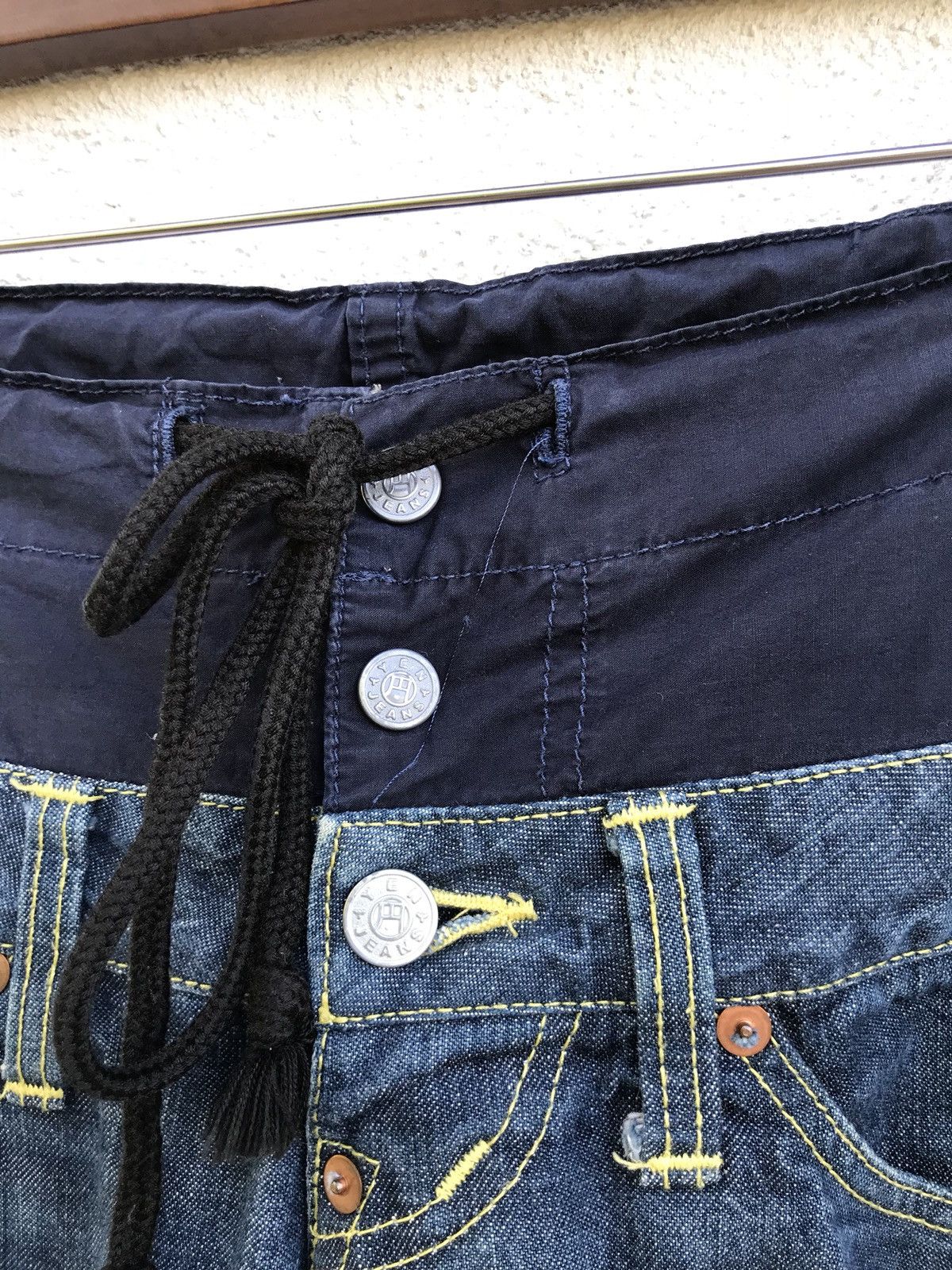 Japanese Brand Japanese Brand Yen Jeans Drawstring Denim Made In Japan Size US 32 / EU 48 - 7 Thumbnail