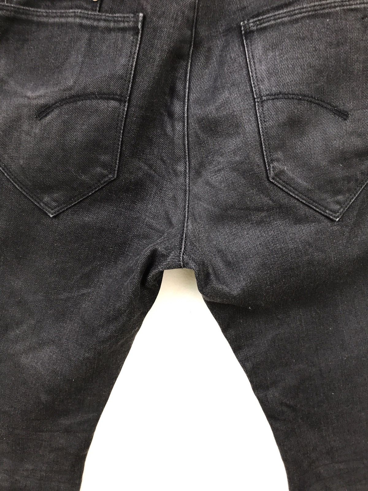 Neil Barrett Neil Barrett Made in Italy Black Bikers Jeans Size US 31 - 11 Thumbnail