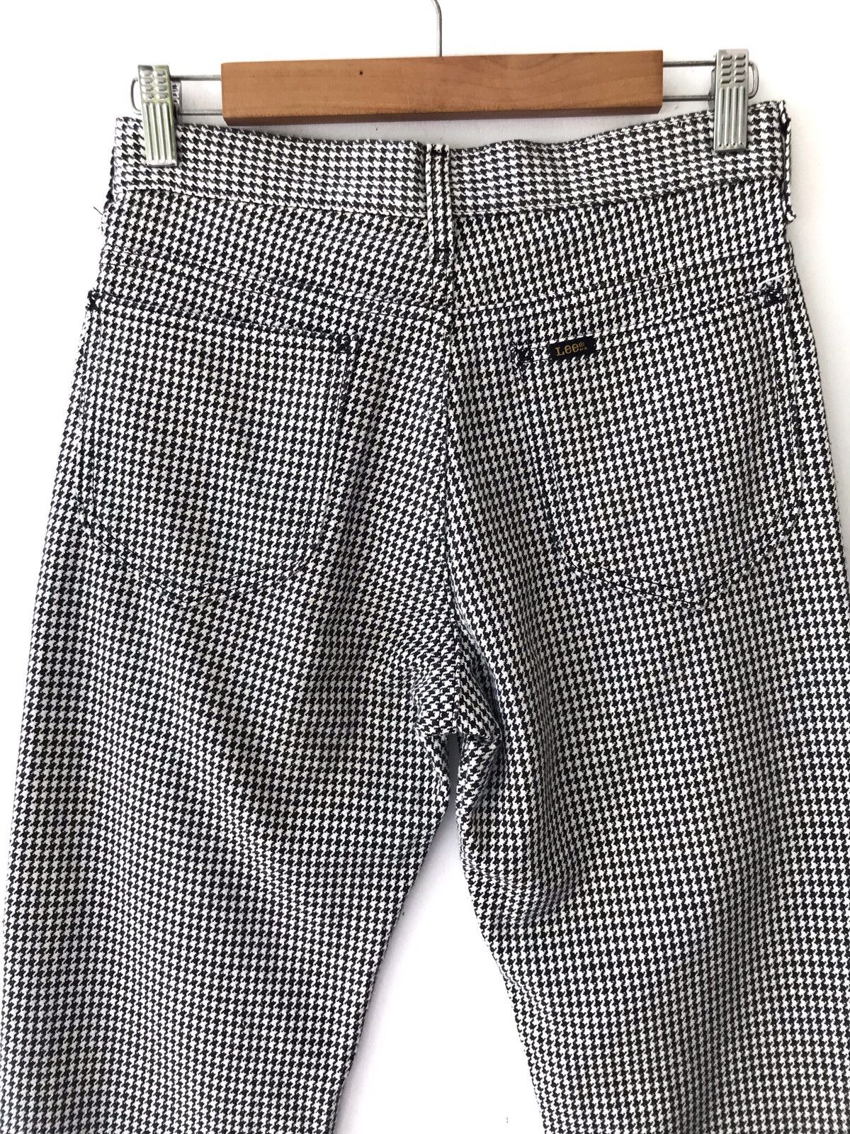 Lee Vintage LEE Sanforized Houndstooth Jeans Straight Cut Size US 26 / EU 42 - 7 Thumbnail