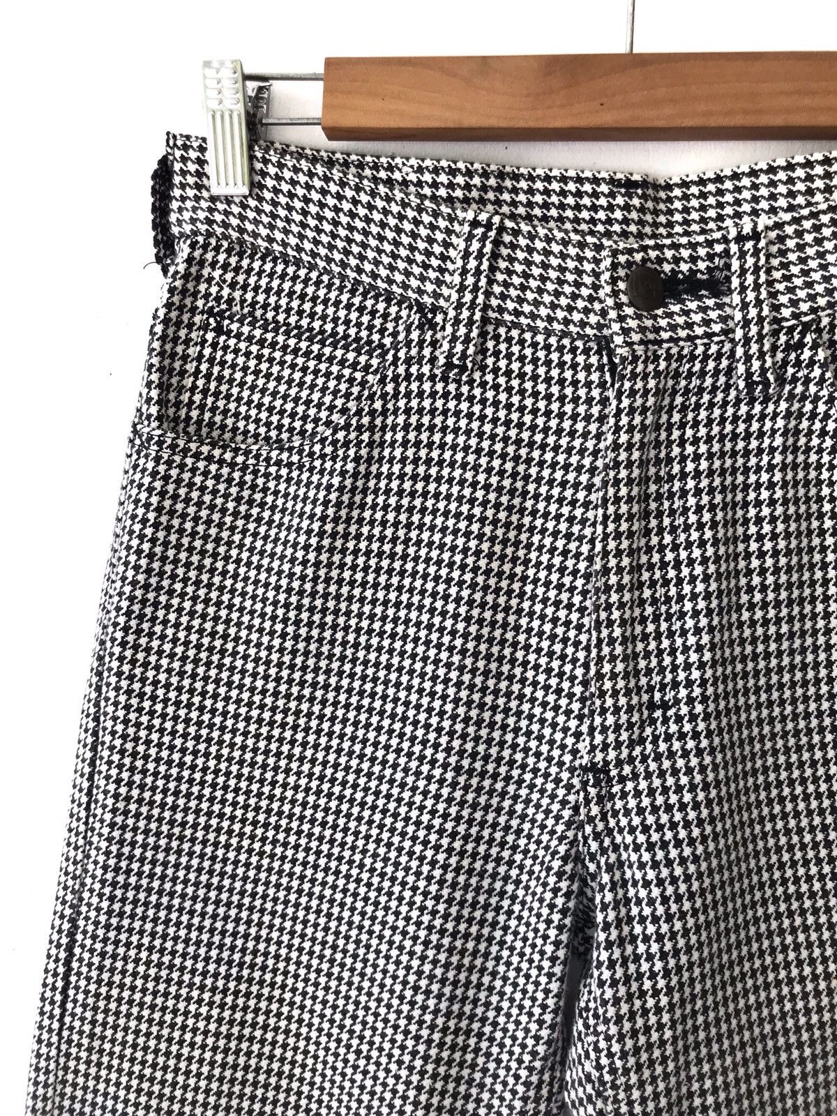 Lee Vintage LEE Sanforized Houndstooth Jeans Straight Cut Size US 26 / EU 42 - 4 Thumbnail