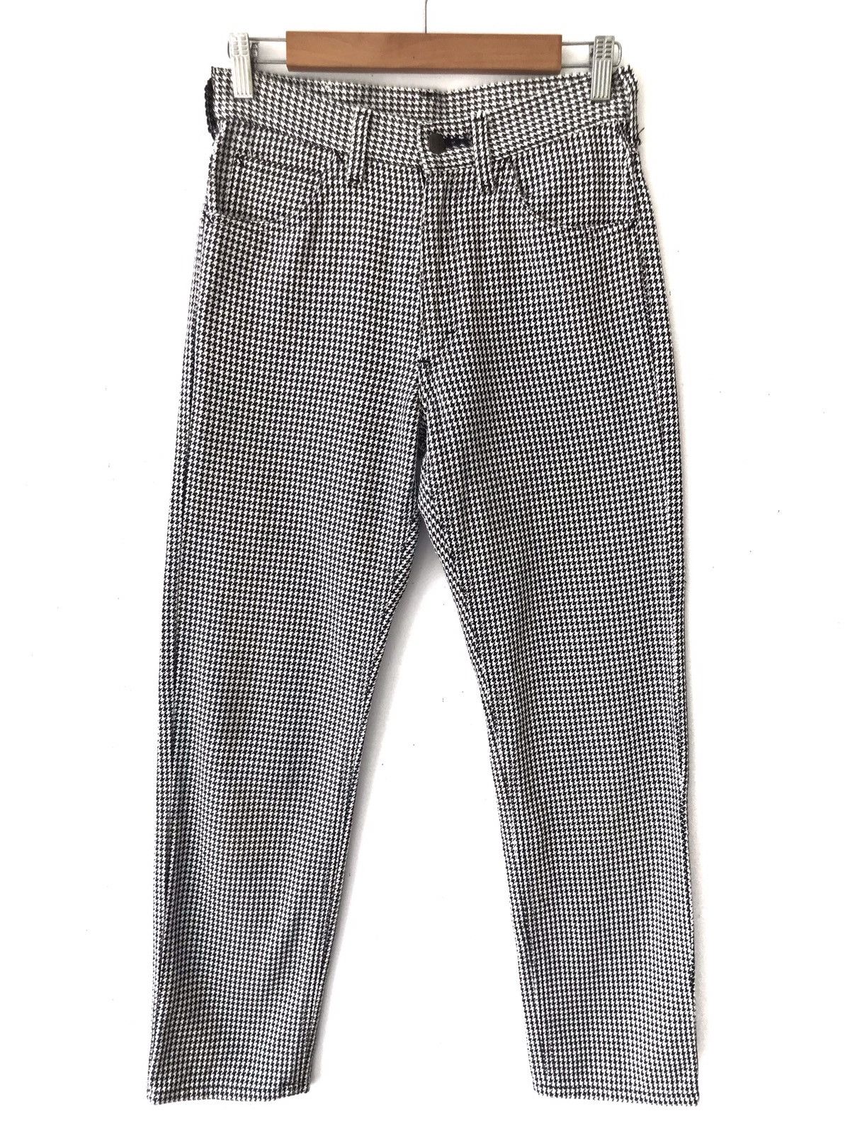 Lee Vintage LEE Sanforized Houndstooth Jeans Straight Cut Size US 26 / EU 42 - 1 Thumbnail