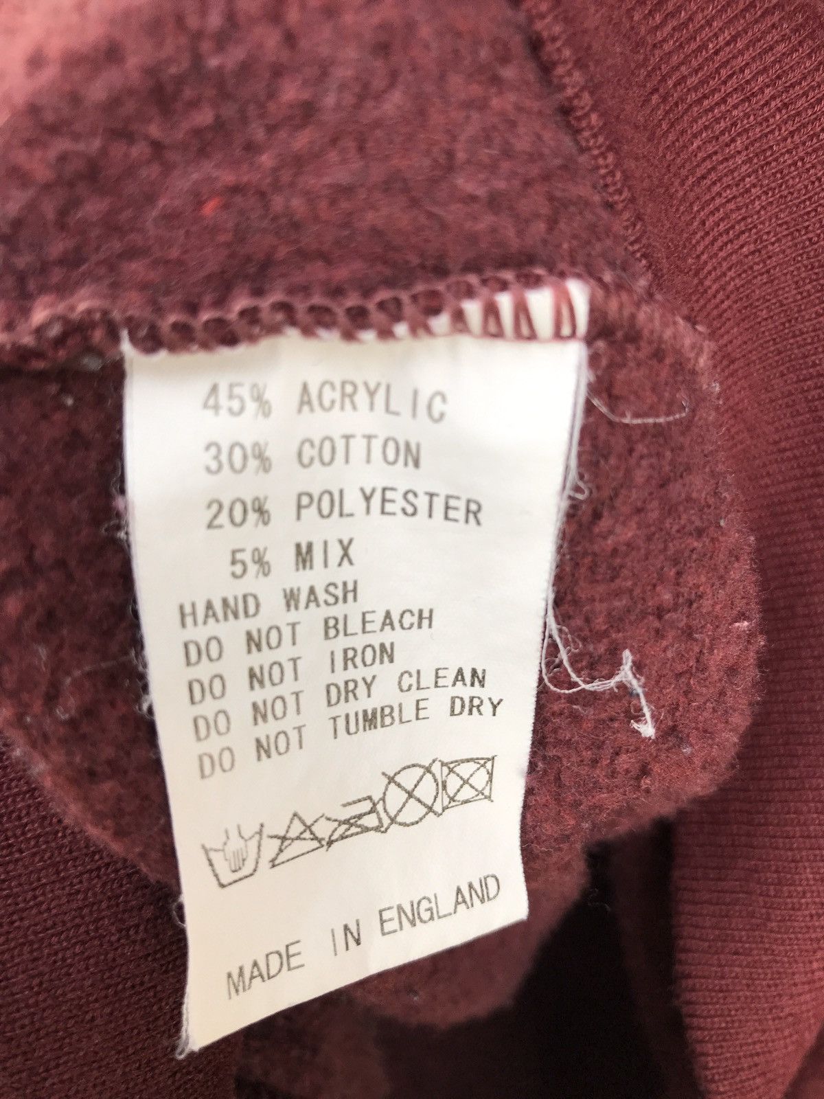 Designer × New England Outerwear Made In England Gymphlex Hoodie Sweatshirt Size US M / EU 48-50 / 2 - 5 Thumbnail