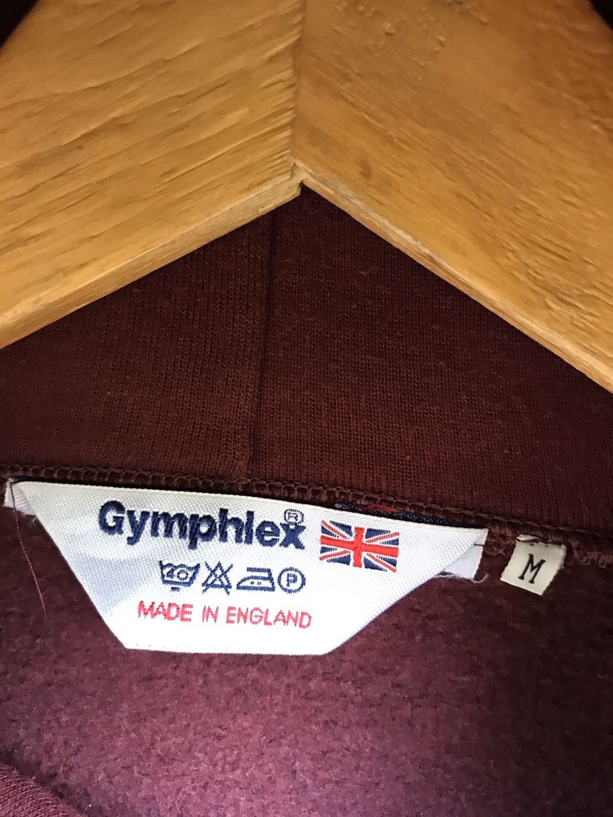 Designer × New England Outerwear Made In England Gymphlex Hoodie Sweatshirt Size US M / EU 48-50 / 2 - 4 Thumbnail