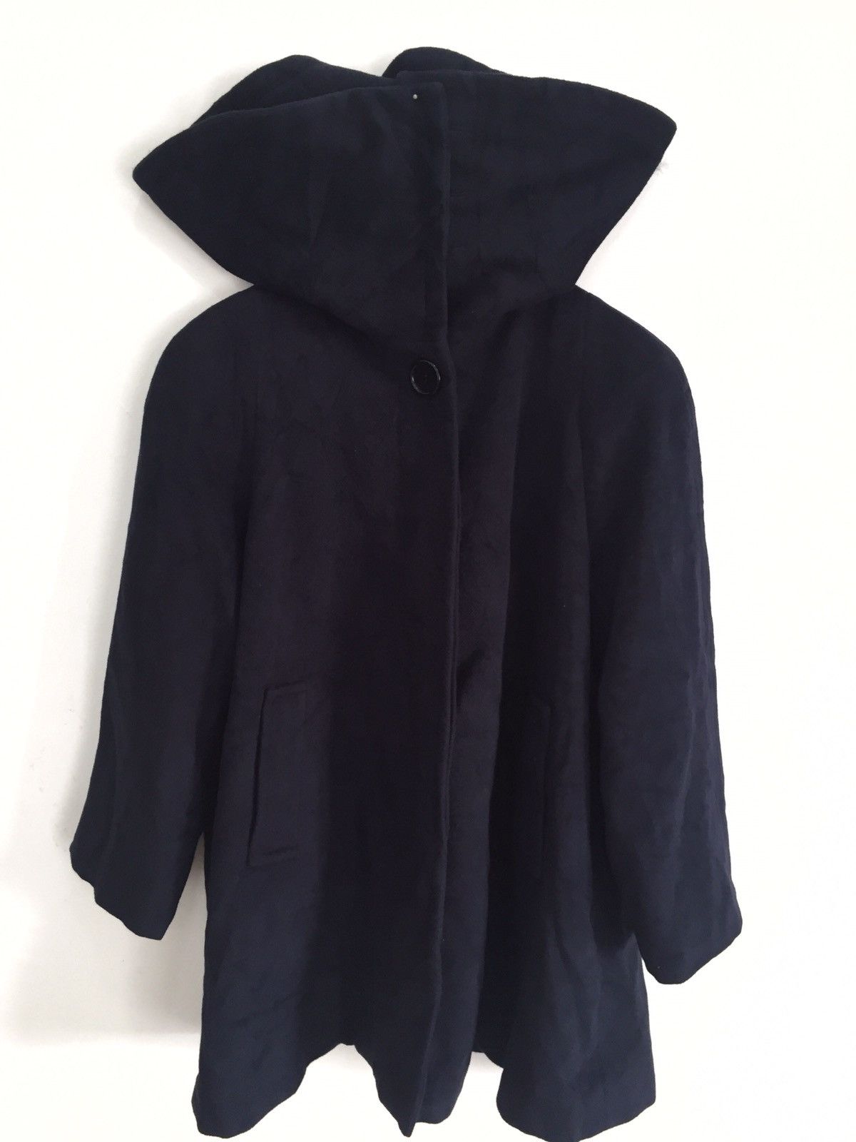 Christian Dior Monsieur CHRISTIAN DIOR Wool Long Neck Coat jacket Size US L / EU 52-54 / 3 - 1 Thumbnail