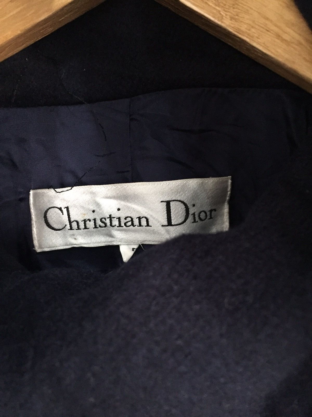 Christian Dior Monsieur CHRISTIAN DIOR Wool Long Neck Coat jacket Size US L / EU 52-54 / 3 - 4 Thumbnail