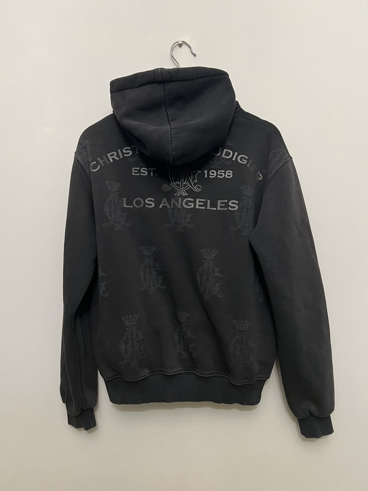 Christian Audigier Rare Vintage Christian Audigier Ed Hardy Womens Y2K Hoodie Size L / US 10 / IT 46 - 2 Thumbnail