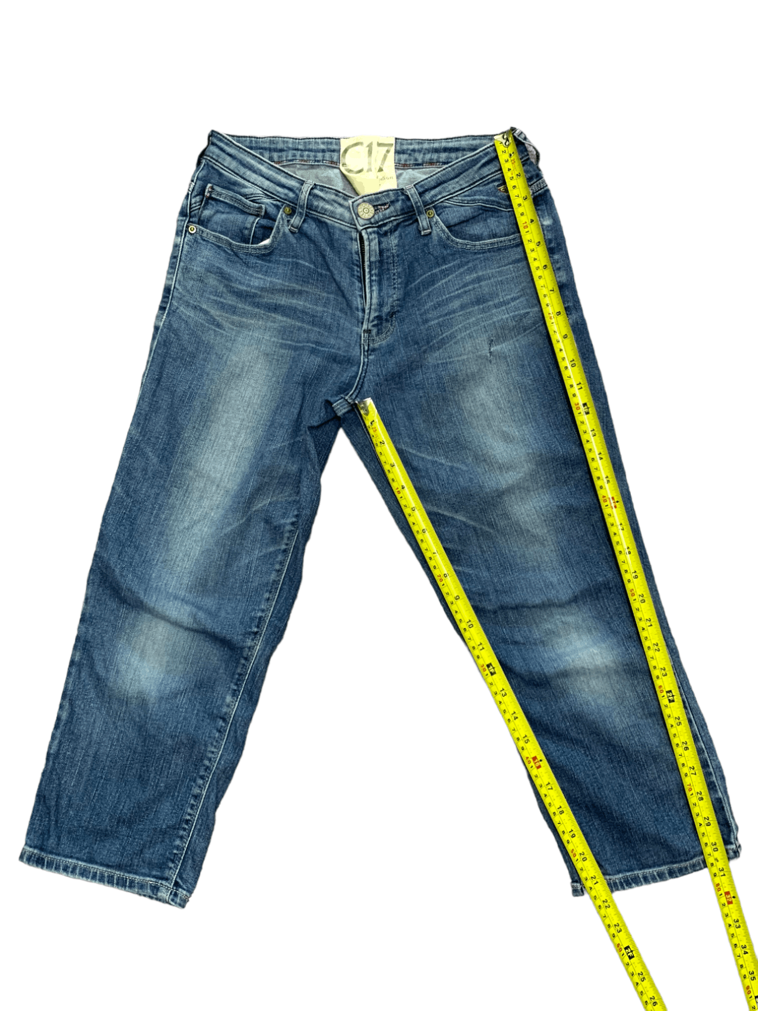 Japanese Brand SALES🔥Vintage Japanese Brand Blue Wash Distressed Jeans Size 26" / US 2 / IT 38 - 10 Thumbnail