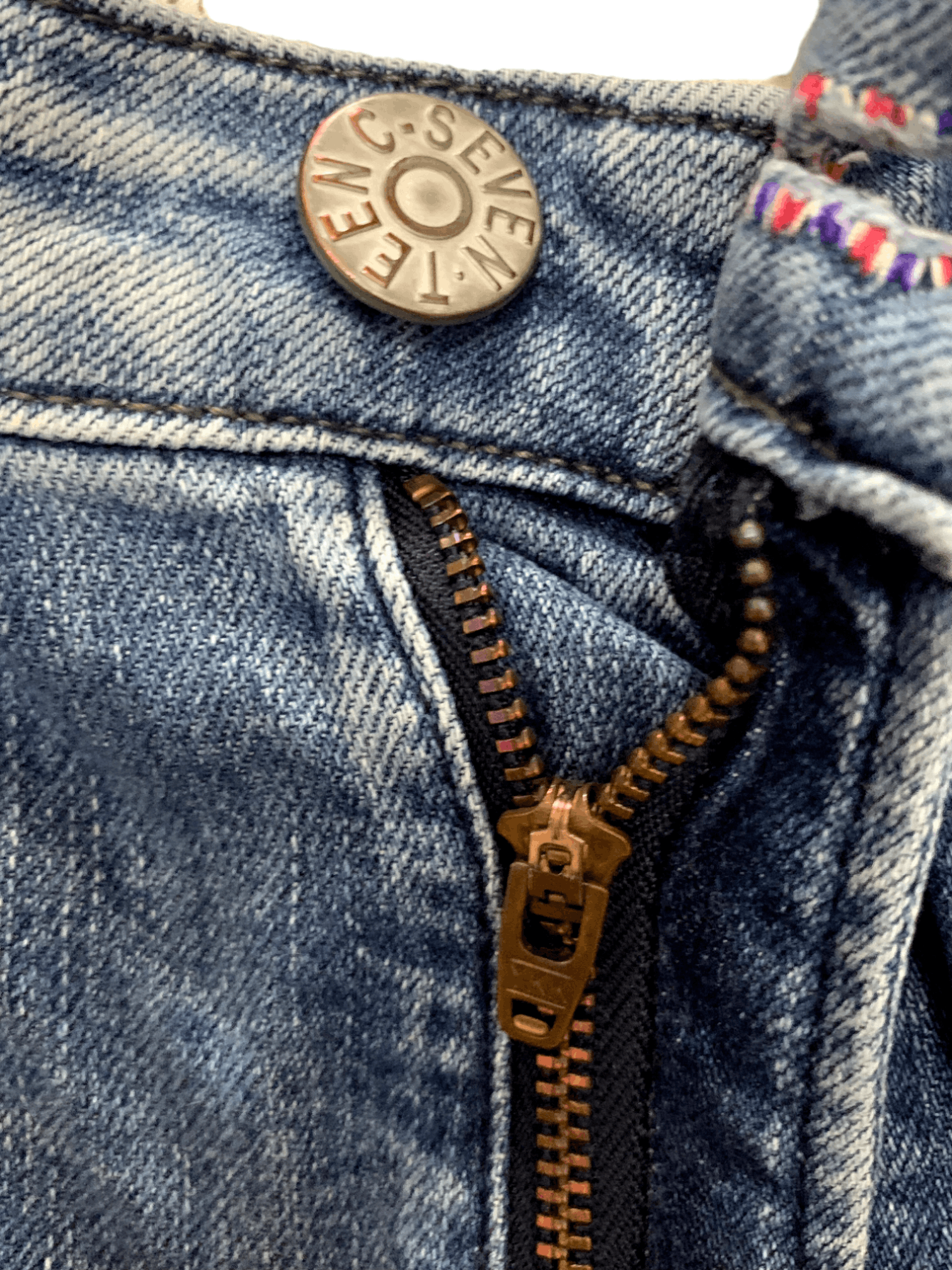 Japanese Brand SALES🔥Vintage Japanese Brand Blue Wash Distressed Jeans Size 26" / US 2 / IT 38 - 5 Thumbnail