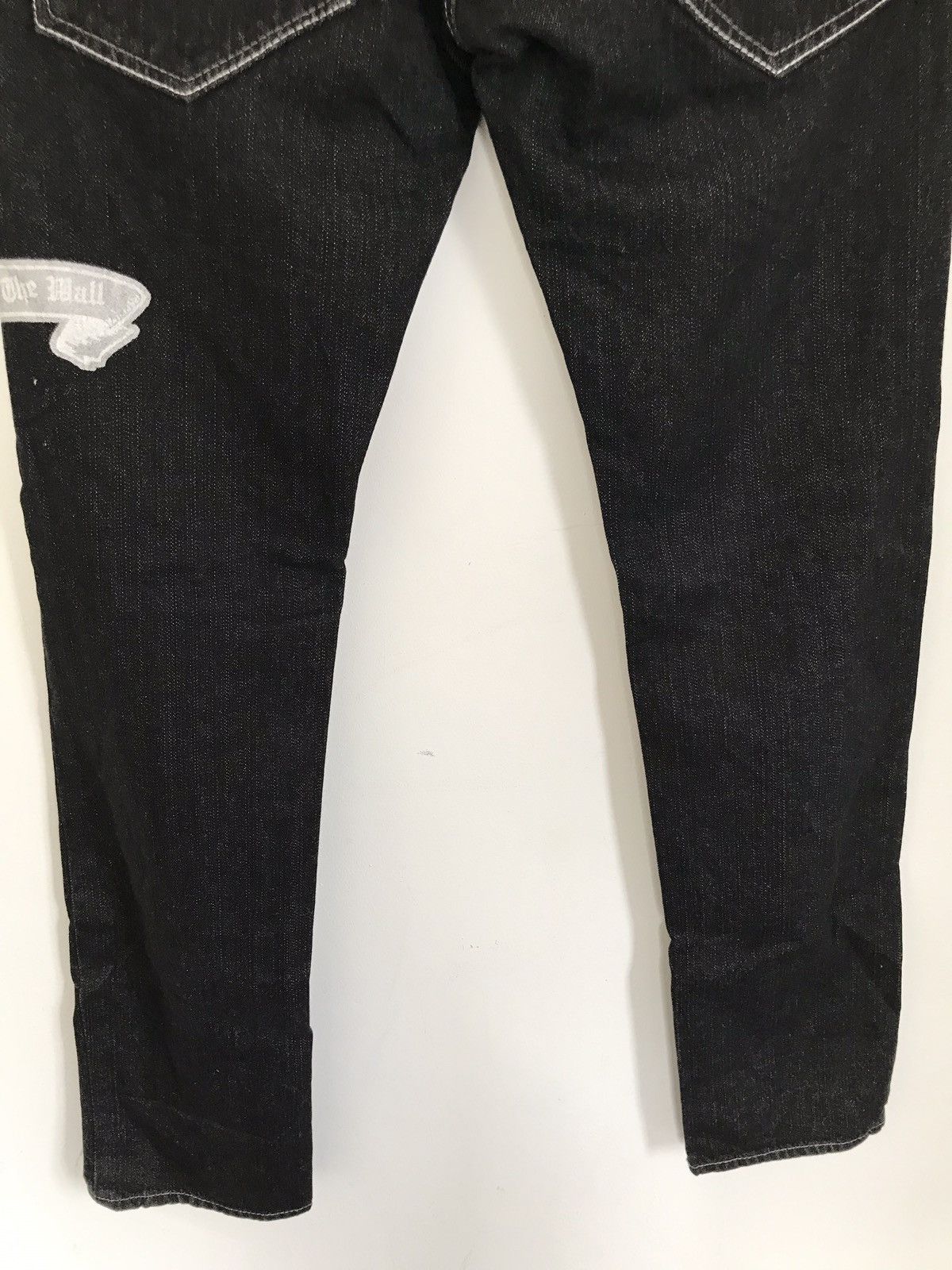 Japanese Brand × Seditionaries Vintage Japanese Brand Wild Life Embroidered Skull Jeans Size US 29 - 8 Thumbnail