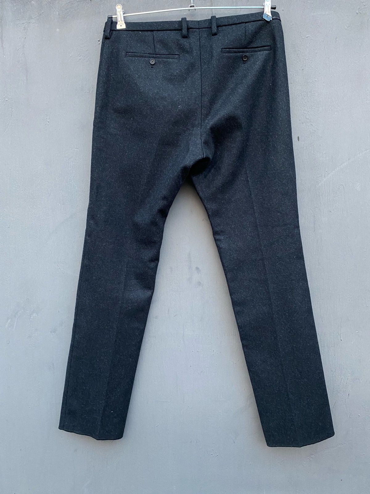 Neil Barrett Neil Barret wool leather patch pants size 48 made in Italy Size US 32 / EU 48 - 9 Thumbnail