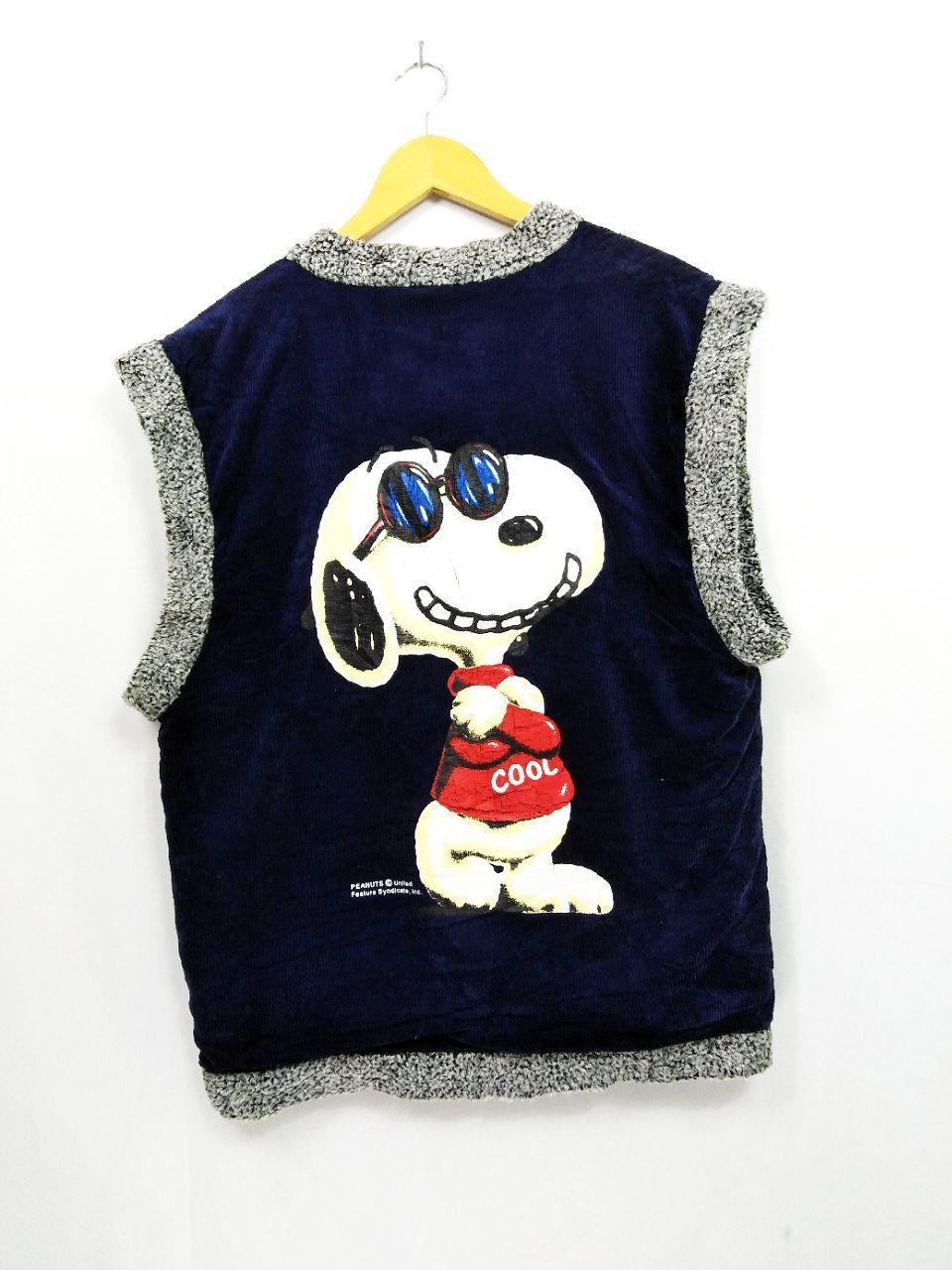 Peanuts SNOOPY PEANUTS BIG LOGO CORDUROY VEST Size US M / EU 48-50 / 2 - 1 Thumbnail