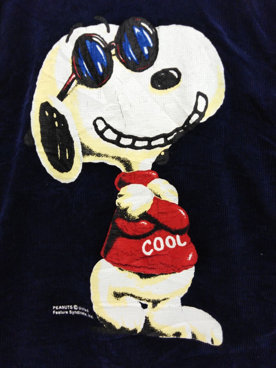 Peanuts SNOOPY PEANUTS BIG LOGO CORDUROY VEST Size US M / EU 48-50 / 2 - 6 Thumbnail