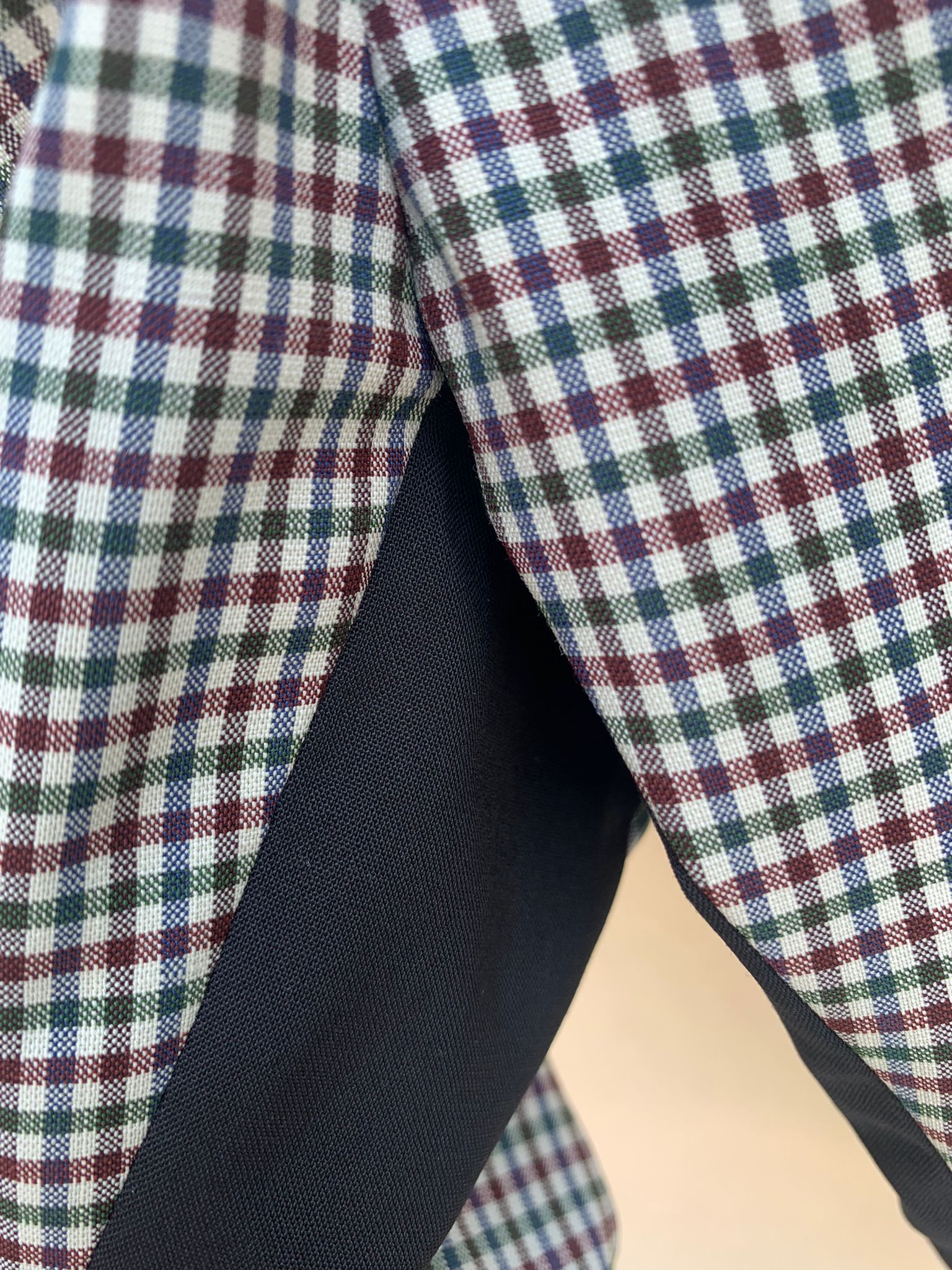 Prada o1rshd1 Houndstooth Slacks in Multicolor Size US 32 / EU 48 - 5 Thumbnail