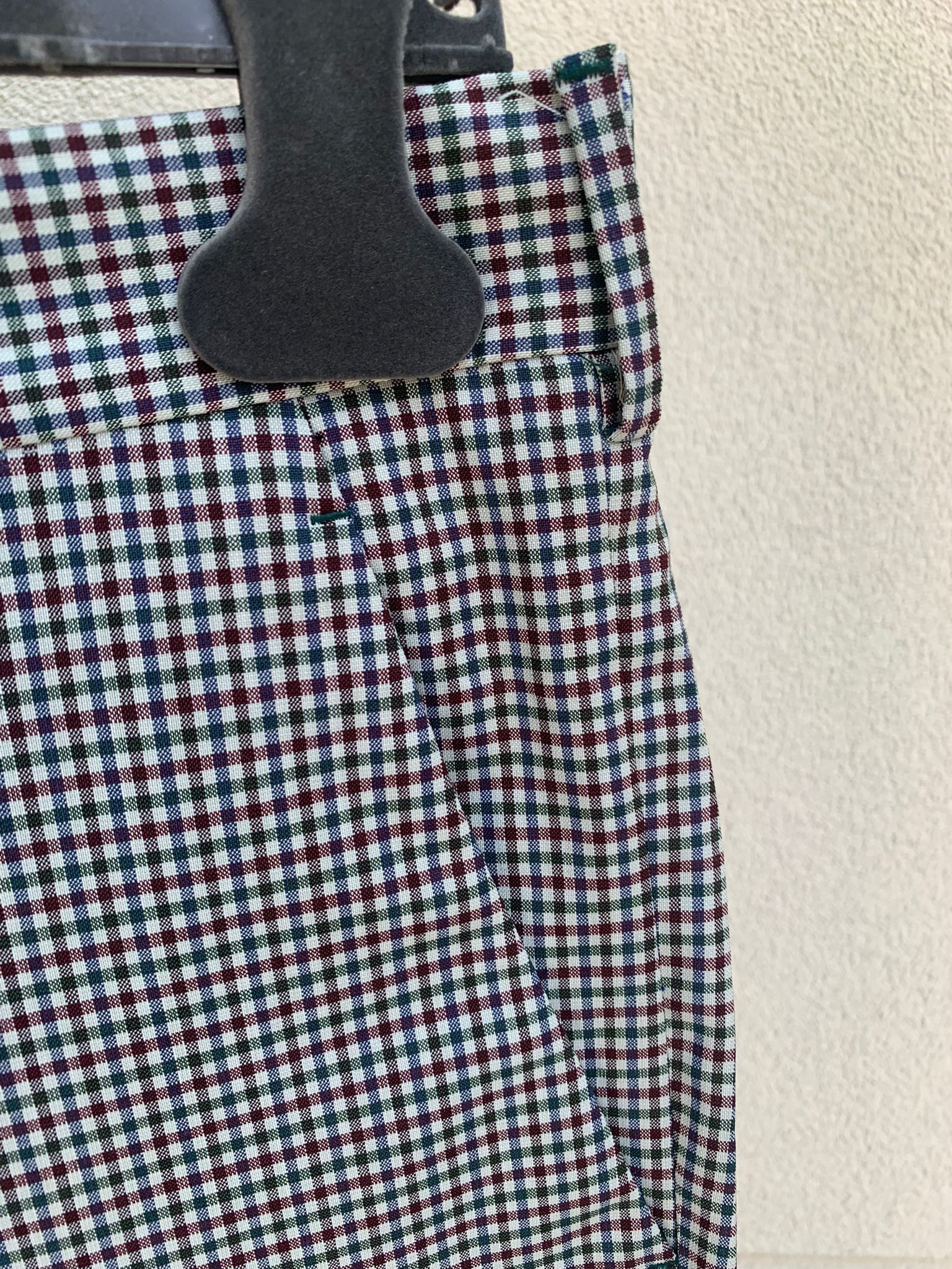 Prada o1rshd1 Houndstooth Slacks in Multicolor Size US 32 / EU 48 - 6 Thumbnail