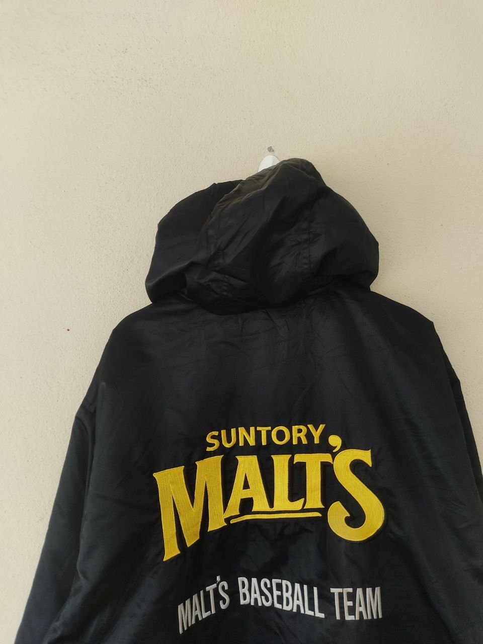 MLB × Vintage VINTAGE SUNTORY MALT'S BASEBALL LONG JACKET Size US L / EU 52-54 / 3 - 4 Thumbnail