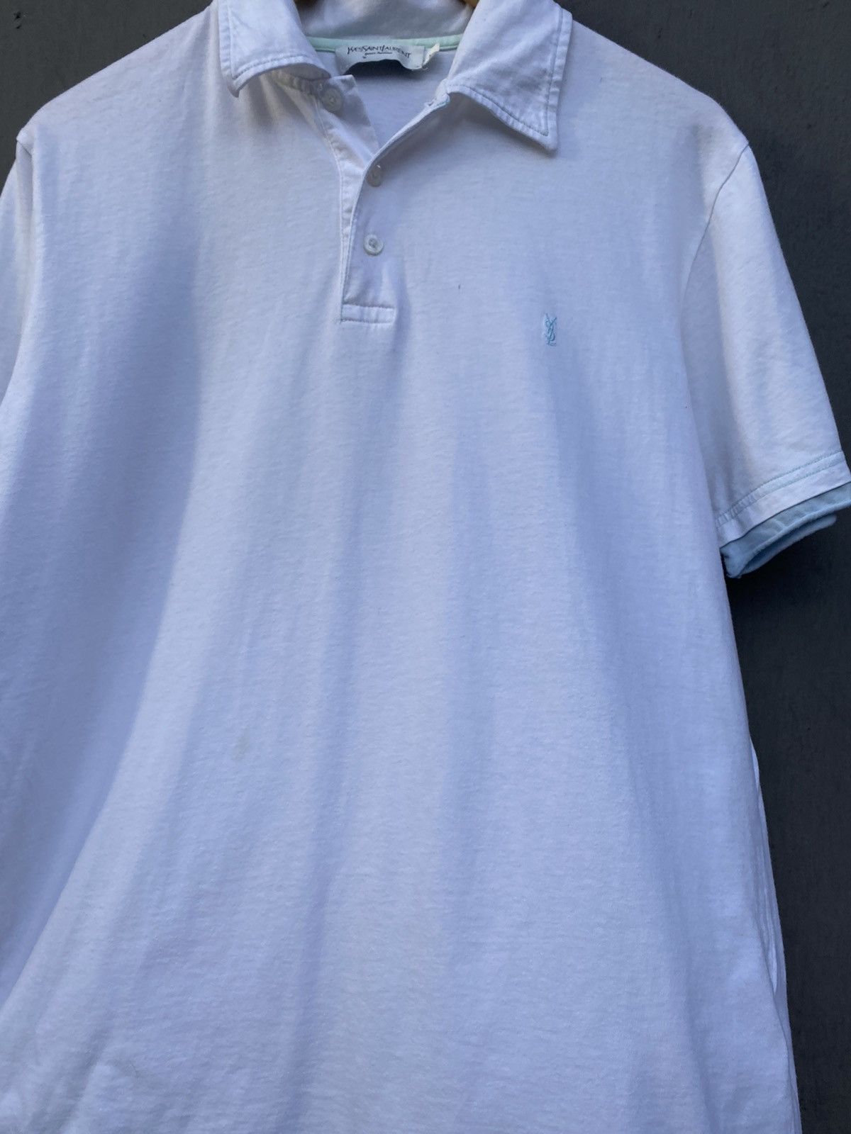 Vintage Authentic Yves Saint Laurent Vintage polo t shirt size M Size US M / EU 48-50 / 2 - 5 Thumbnail