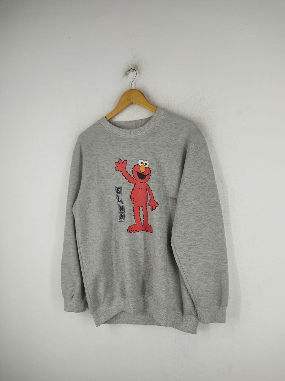 Cartoon Network × Vintage Vintage Elmo Sesame Street Sweatshirt Size US L / EU 52-54 / 3 - 2 Thumbnail