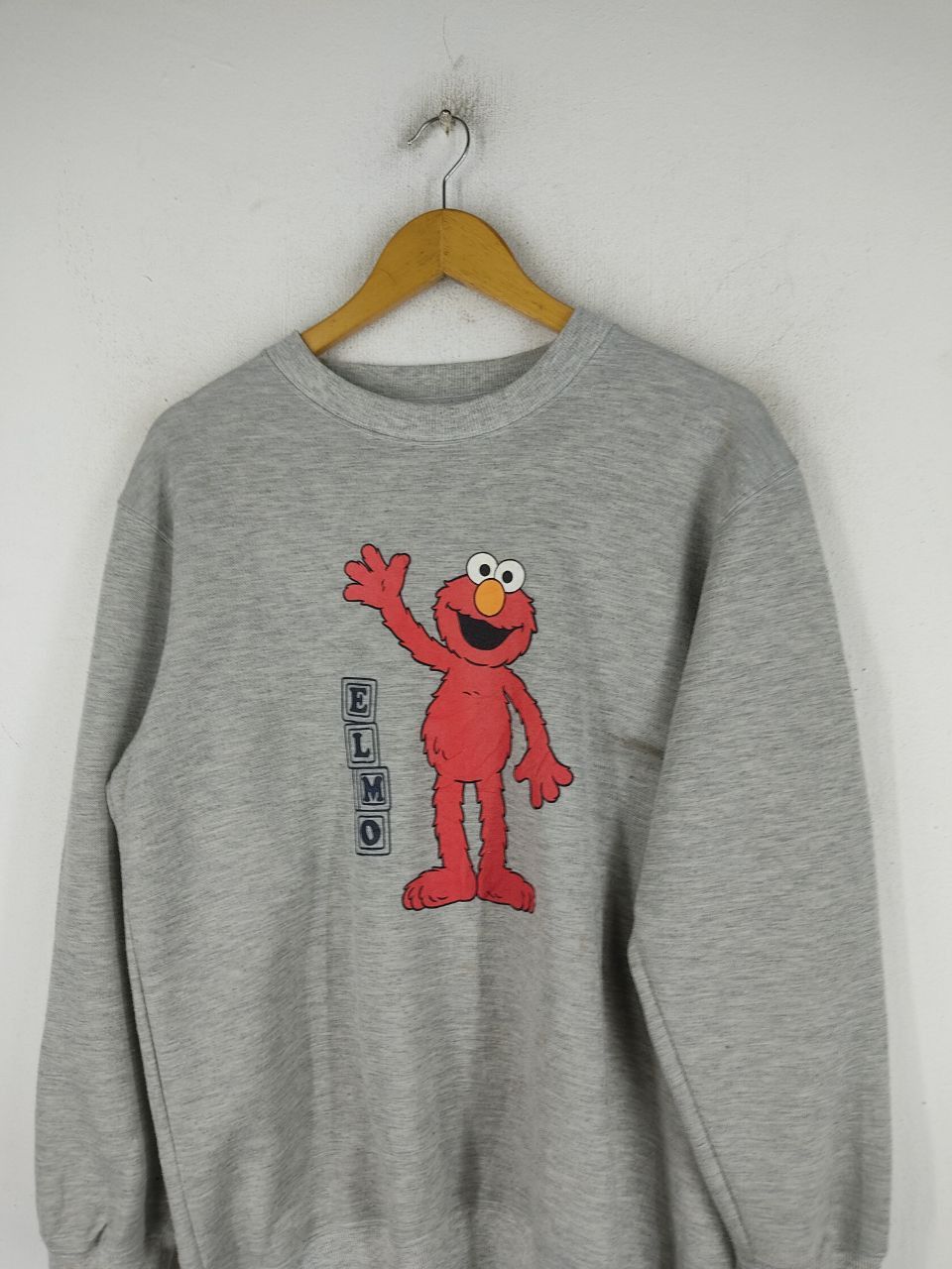 Cartoon Network × Vintage Vintage Elmo Sesame Street Sweatshirt Size US L / EU 52-54 / 3 - 3 Thumbnail