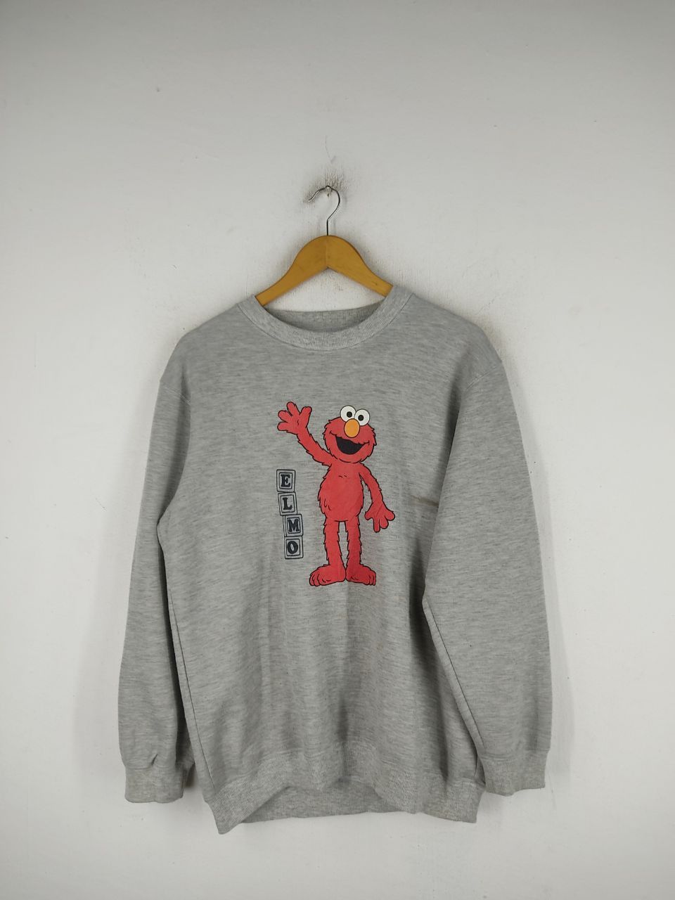 Cartoon Network × Vintage Vintage Elmo Sesame Street Sweatshirt Size US L / EU 52-54 / 3 - 1 Thumbnail