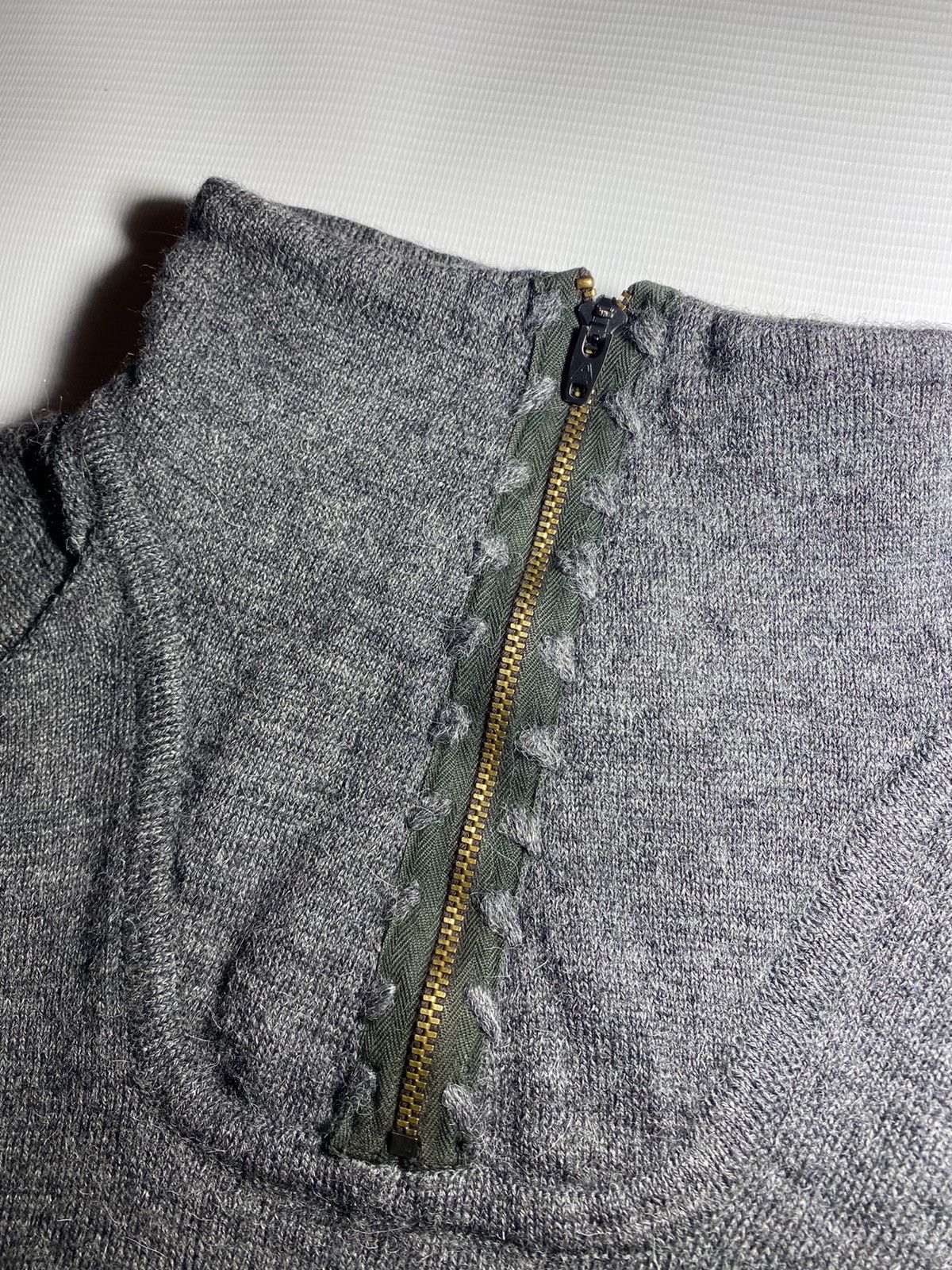 Seditionaries × Vintage × Yohji Yamamoto Yohji Yamamoto Y’S vintage zip alpaca sweater size 4 S/M Size US M / EU 48-50 / 2 - 3 Thumbnail