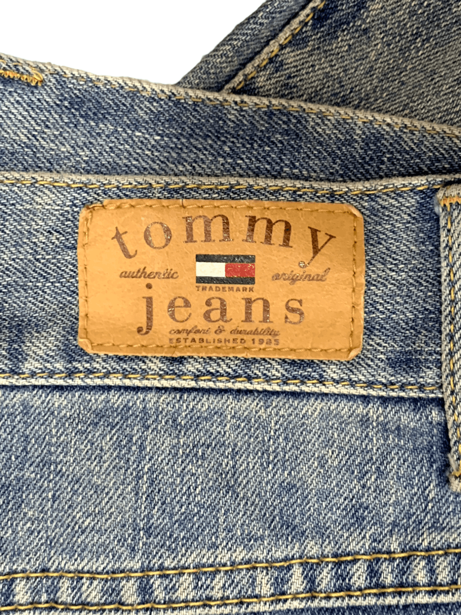 Tommy Hilfiger Vintage Tommy Hilfiger Distressed Carpenter Baggy Jeans Size US 32 / EU 48 - 9 Thumbnail