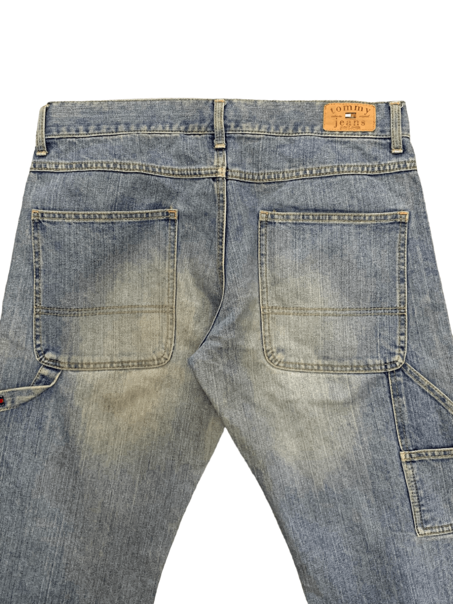 Tommy Hilfiger Vintage Tommy Hilfiger Distressed Carpenter Baggy Jeans Size US 32 / EU 48 - 10 Thumbnail