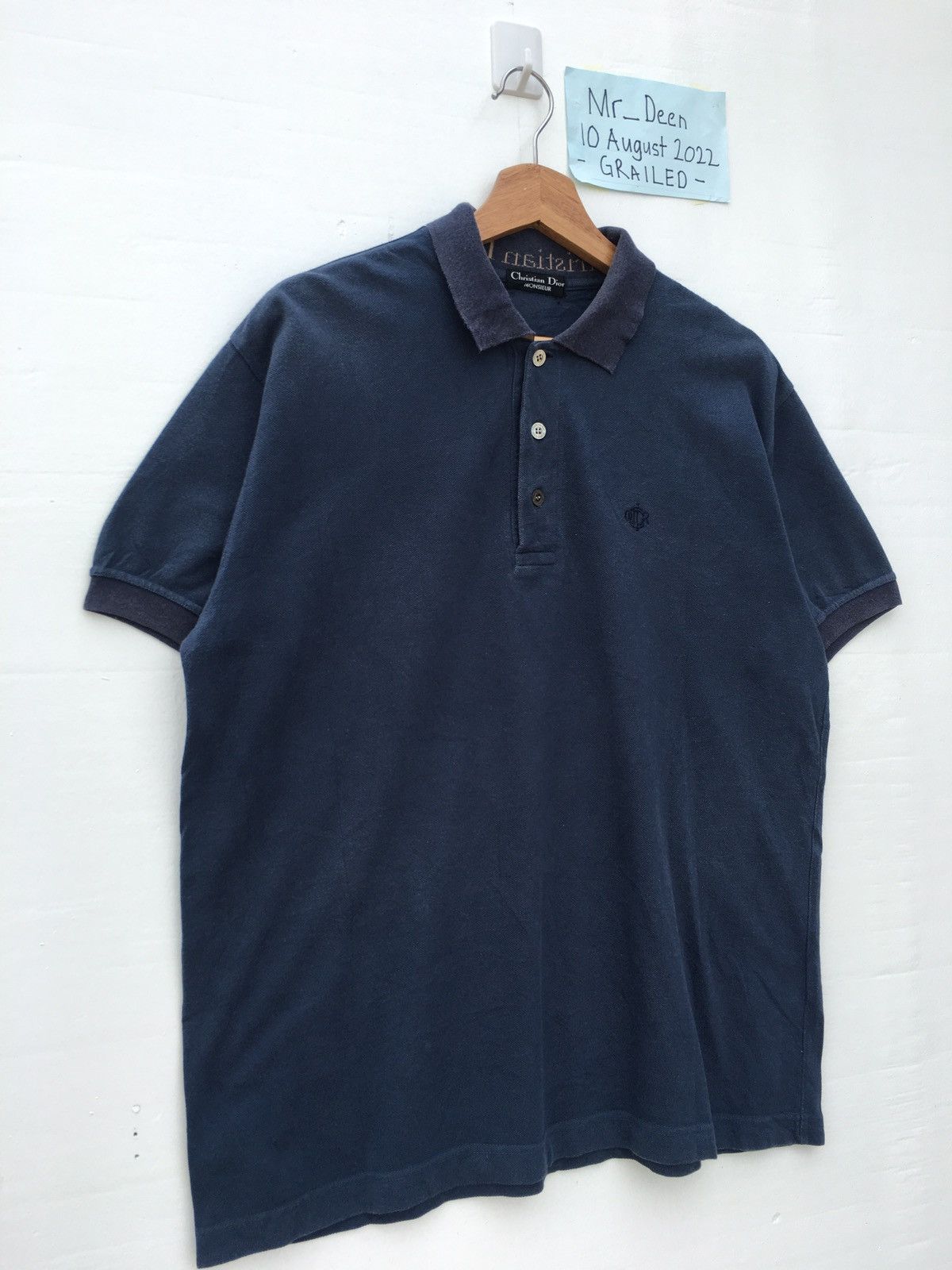 Christian Dior Monsieur Vintage Christian Dior Polo Shirt Size US L / EU 52-54 / 3 - 8 Thumbnail