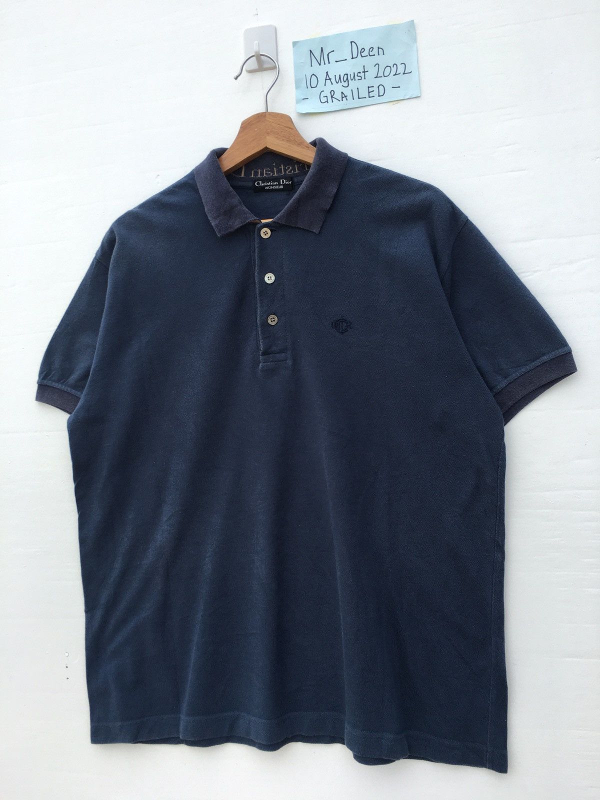 Christian Dior Monsieur Vintage Christian Dior Polo Shirt Size US L / EU 52-54 / 3 - 9 Thumbnail