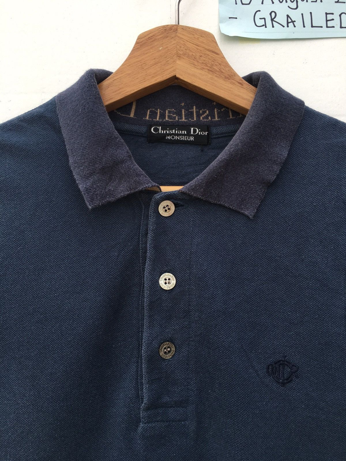 Christian Dior Monsieur Vintage Christian Dior Polo Shirt Size US L / EU 52-54 / 3 - 11 Thumbnail