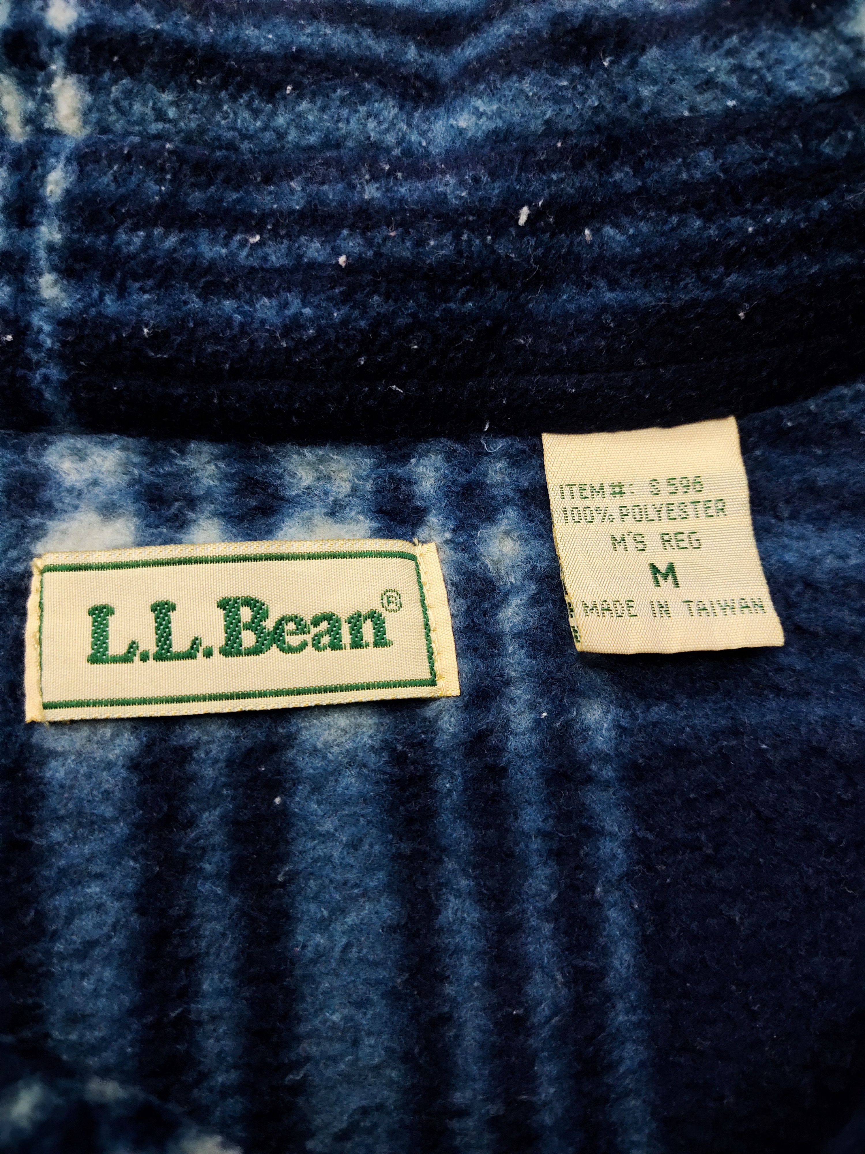 L.L. Bean Vintage L.L Bean Checkered Fleece Jacket Travis Scott Size US M / EU 48-50 / 2 - 4 Thumbnail
