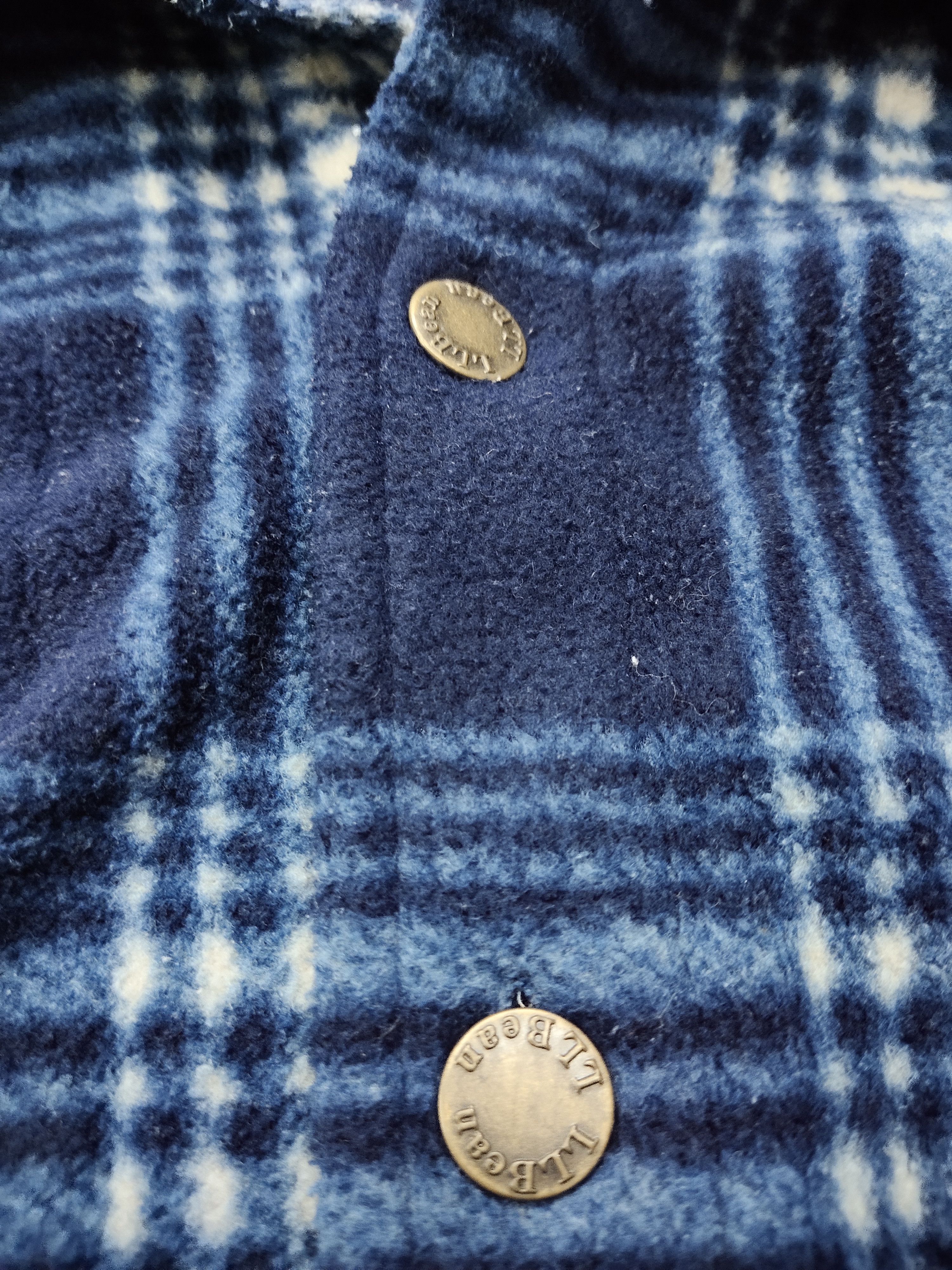 L.L. Bean Vintage L.L Bean Checkered Fleece Jacket Travis Scott Size US M / EU 48-50 / 2 - 5 Thumbnail
