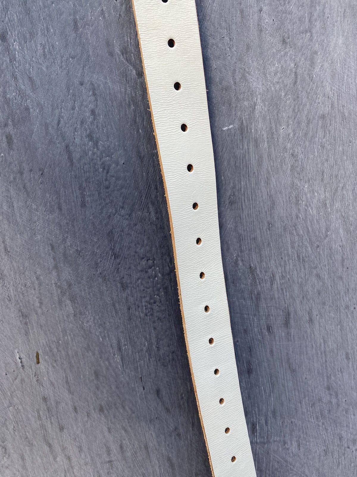 Vintage × Y's × Yohji Yamamoto Yohji Yamamoto Vintage white leather belt Size ONE SIZE - 7 Thumbnail