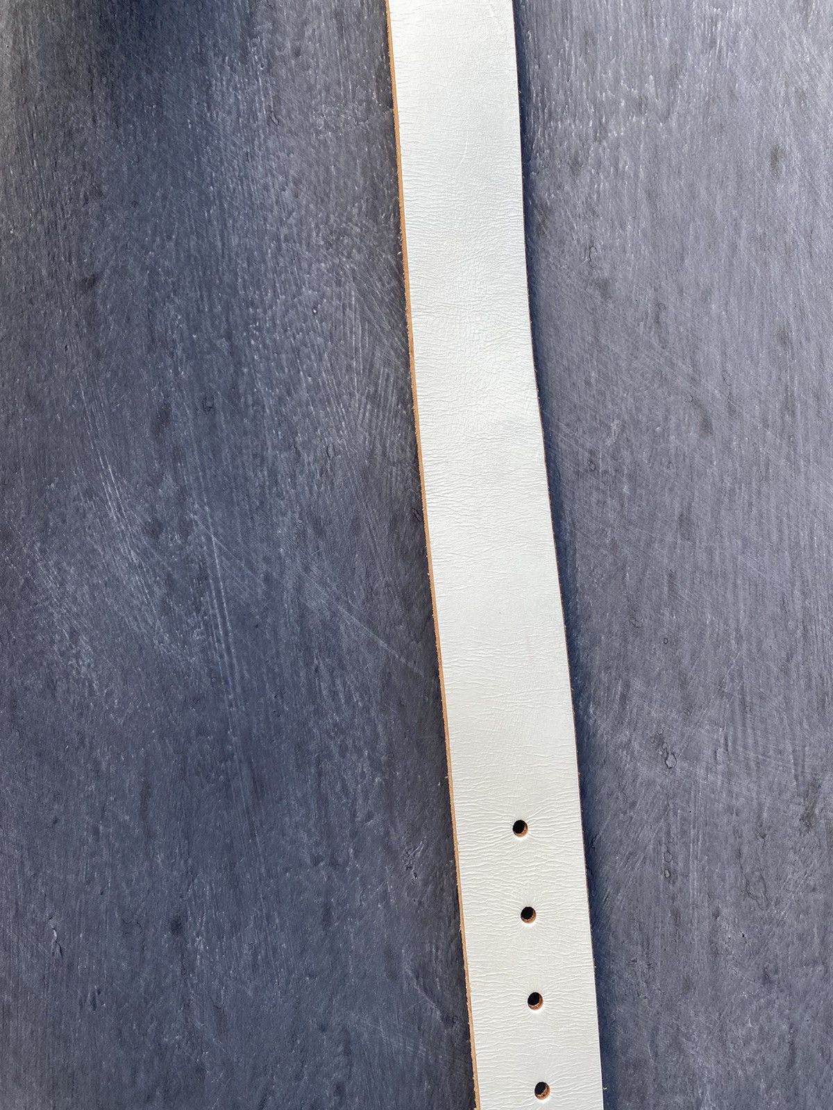 Vintage × Y's × Yohji Yamamoto Yohji Yamamoto Vintage white leather belt Size ONE SIZE - 8 Thumbnail