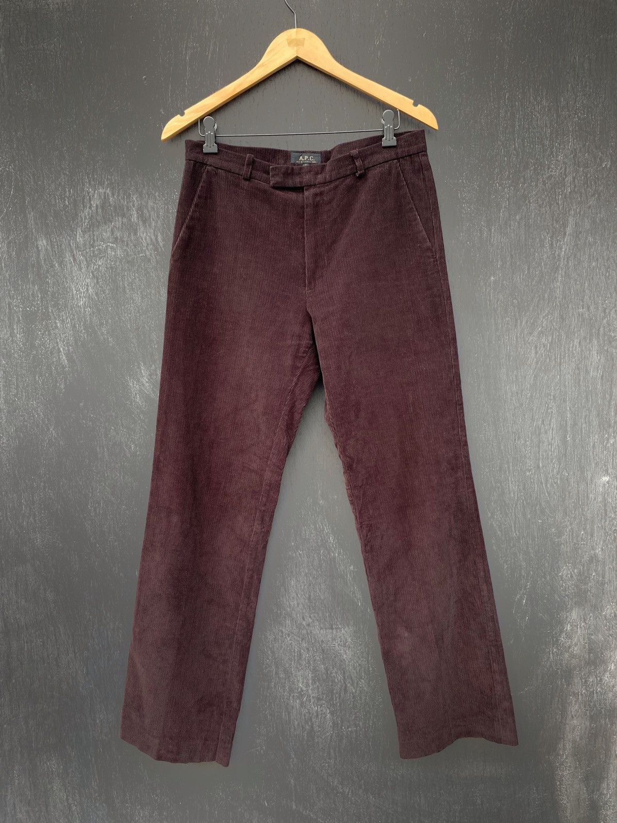 A.P.C. A.P.C. corduroy brown pants size S/M made in france Size US 31 - 2 Thumbnail